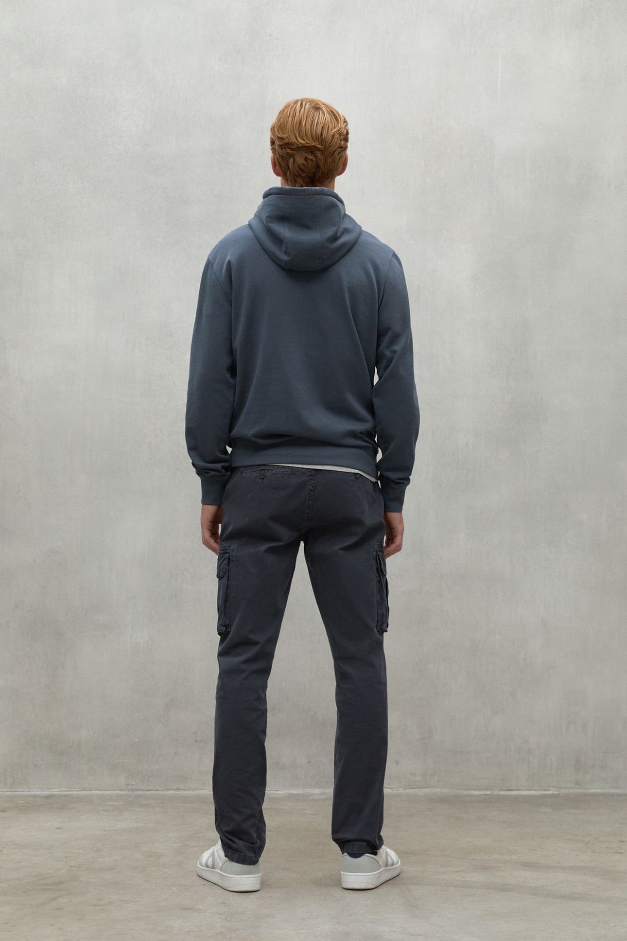 NEREAALF SWEATSHIRT STEEL BLUE 2