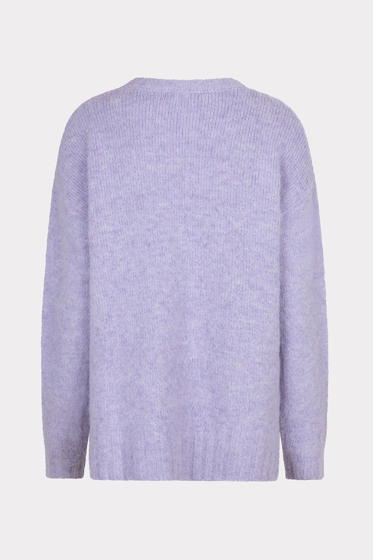 SWEATER DIAGONAL LINES LIGHT VIOLET 5
