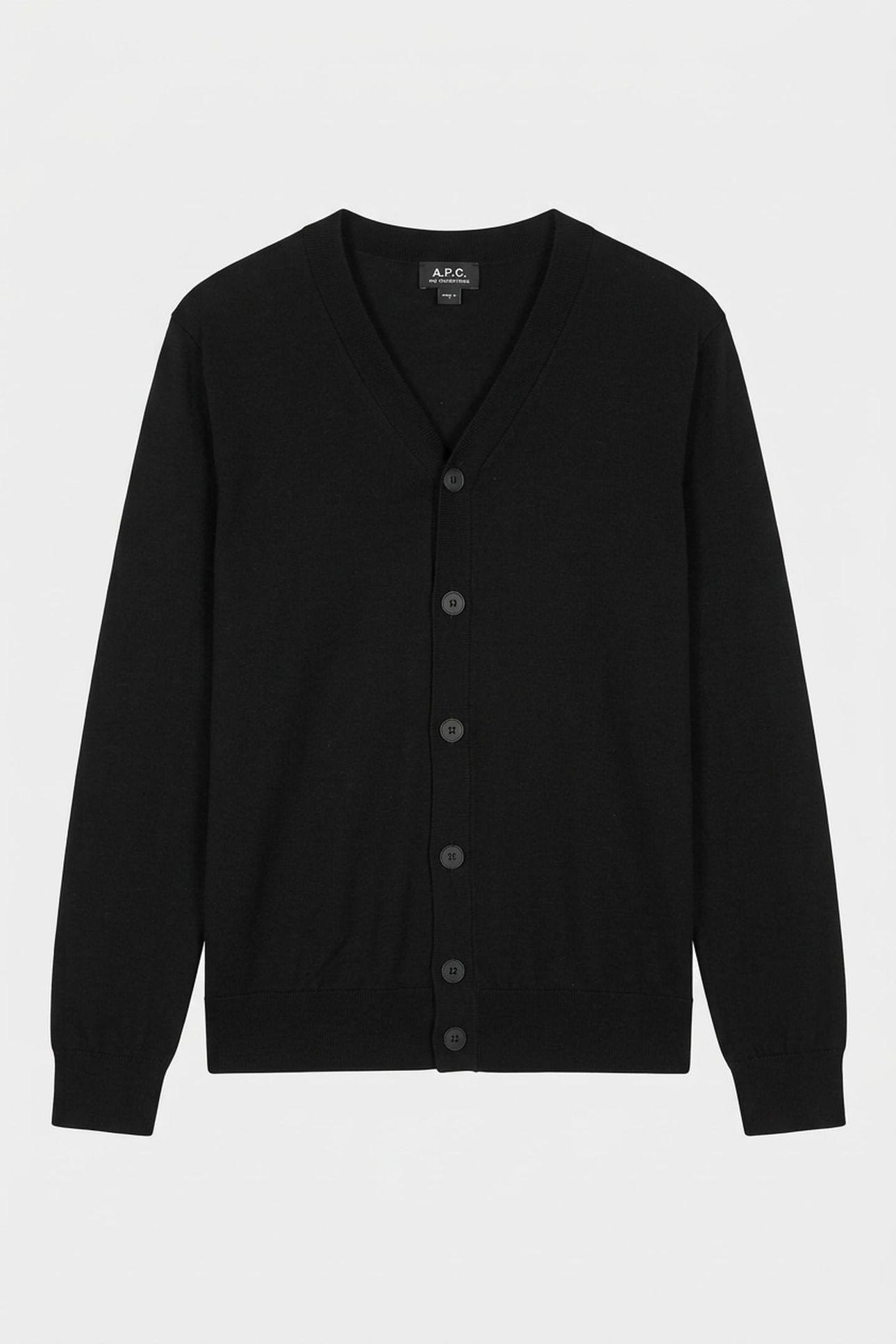UNISEX CARDIGAN SAMUEL BLACK 4