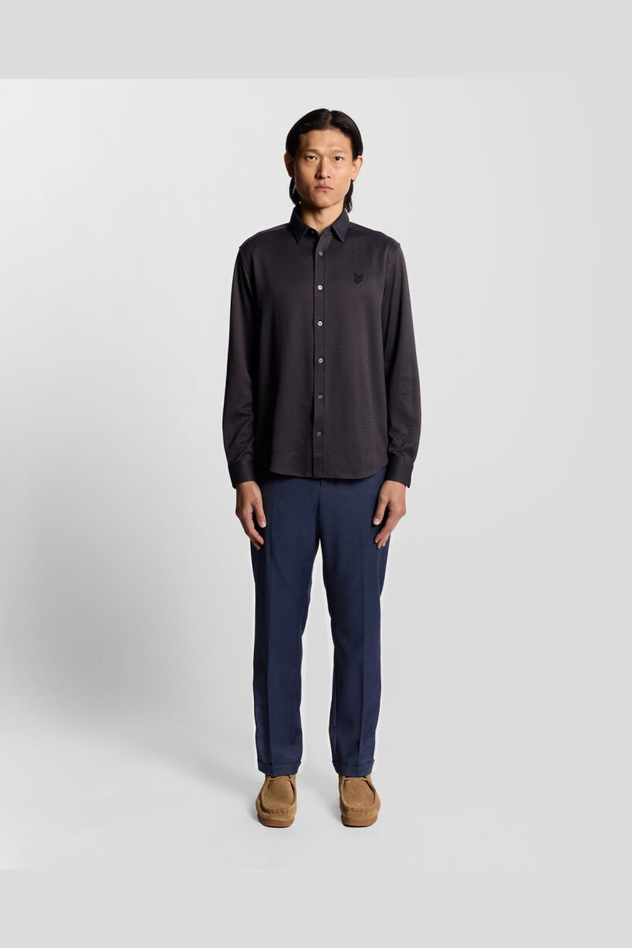 SHARKSKIN TROUSERS CARBON 3