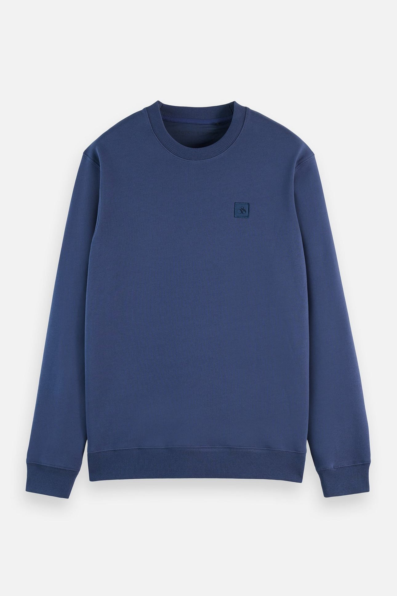 SEASONAL CORE LOGO BADGE REGULAR-FIT SWEATSHIRT NAVY 4