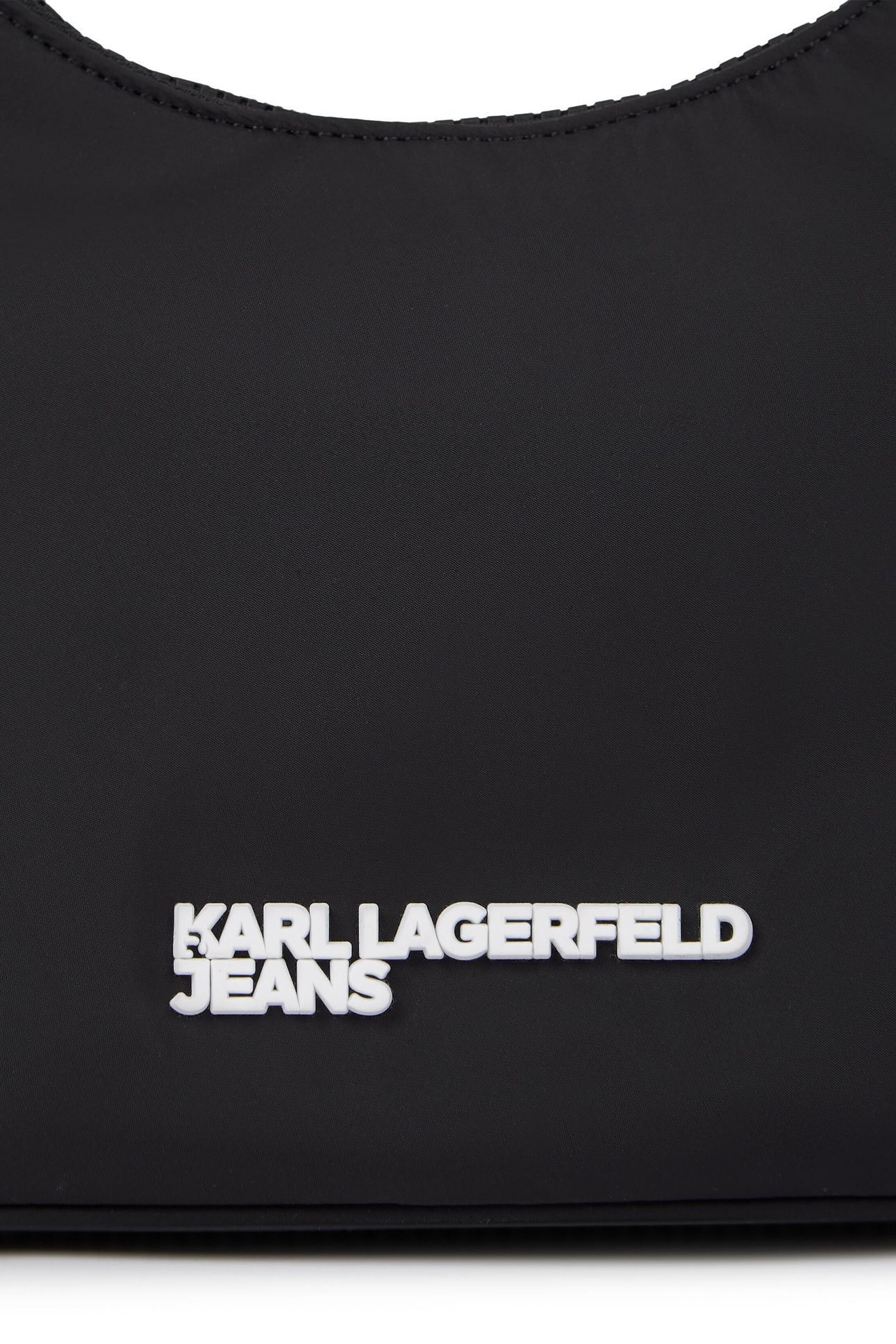 KLJ CORD NYLON SHOULDER BAG BLACK 5