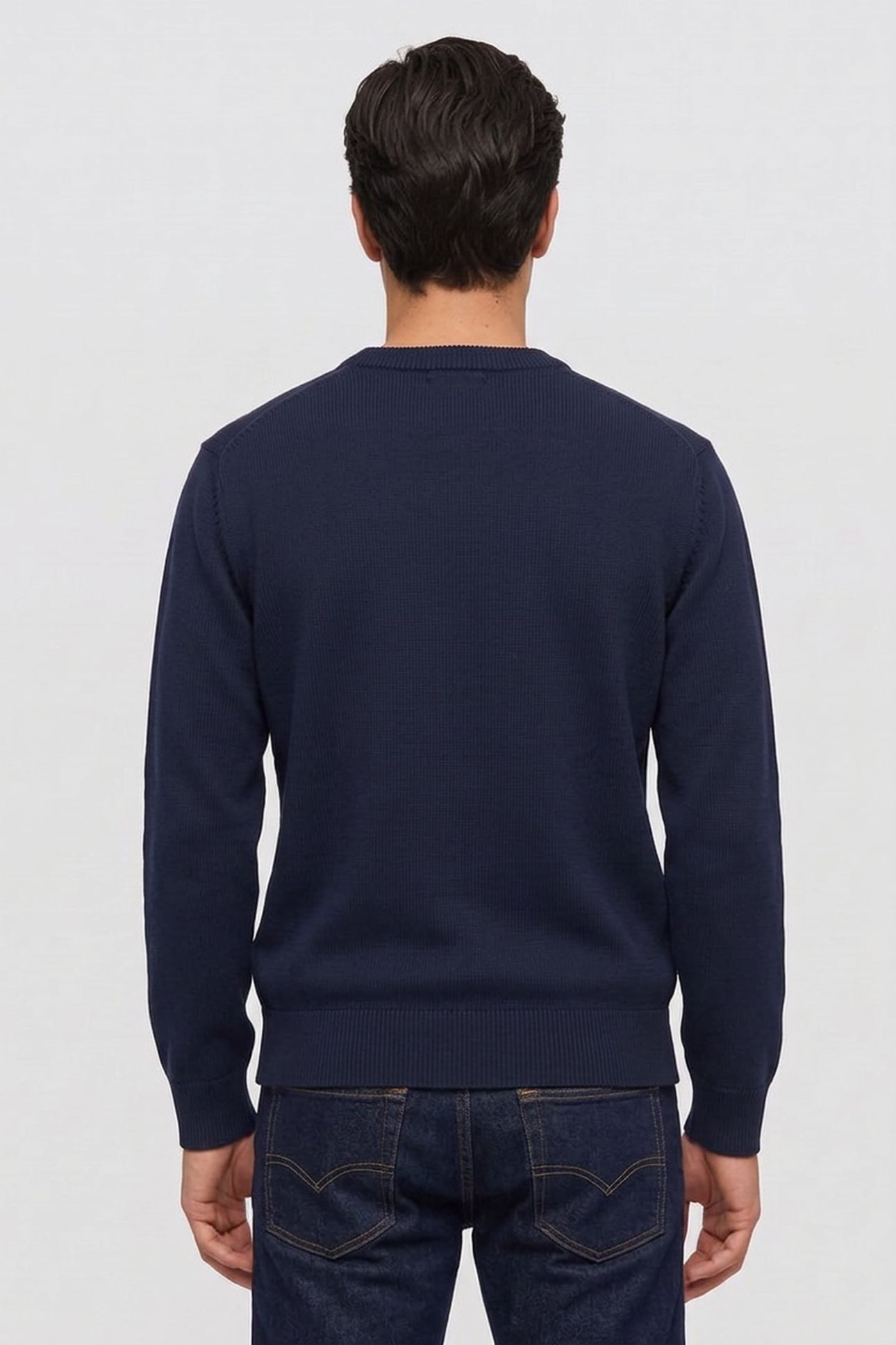 TONAL GRAPHIC C-NECK EVENING BLUE 2