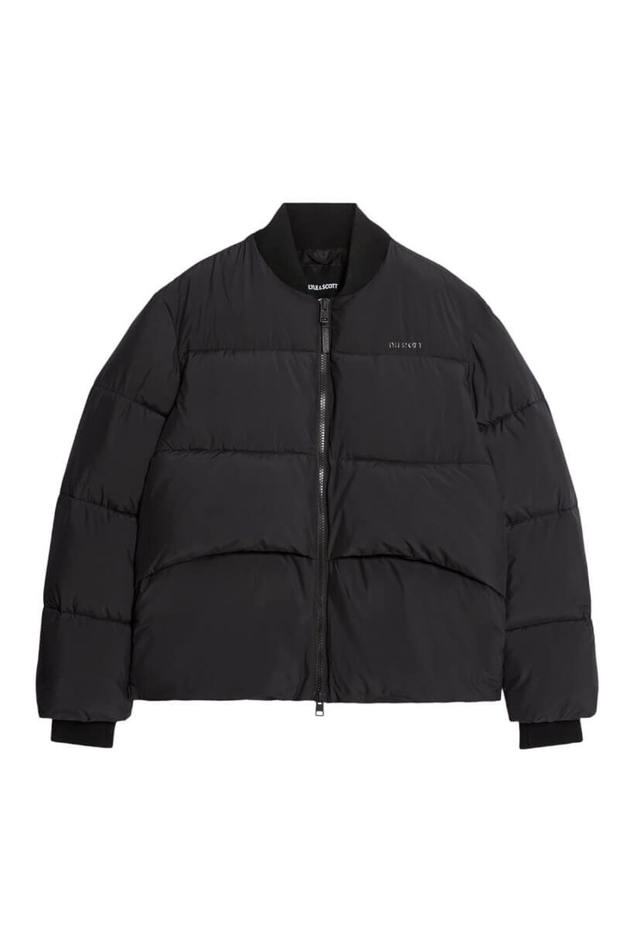 PUFFER BOMBER JACKET JET BLACK 4