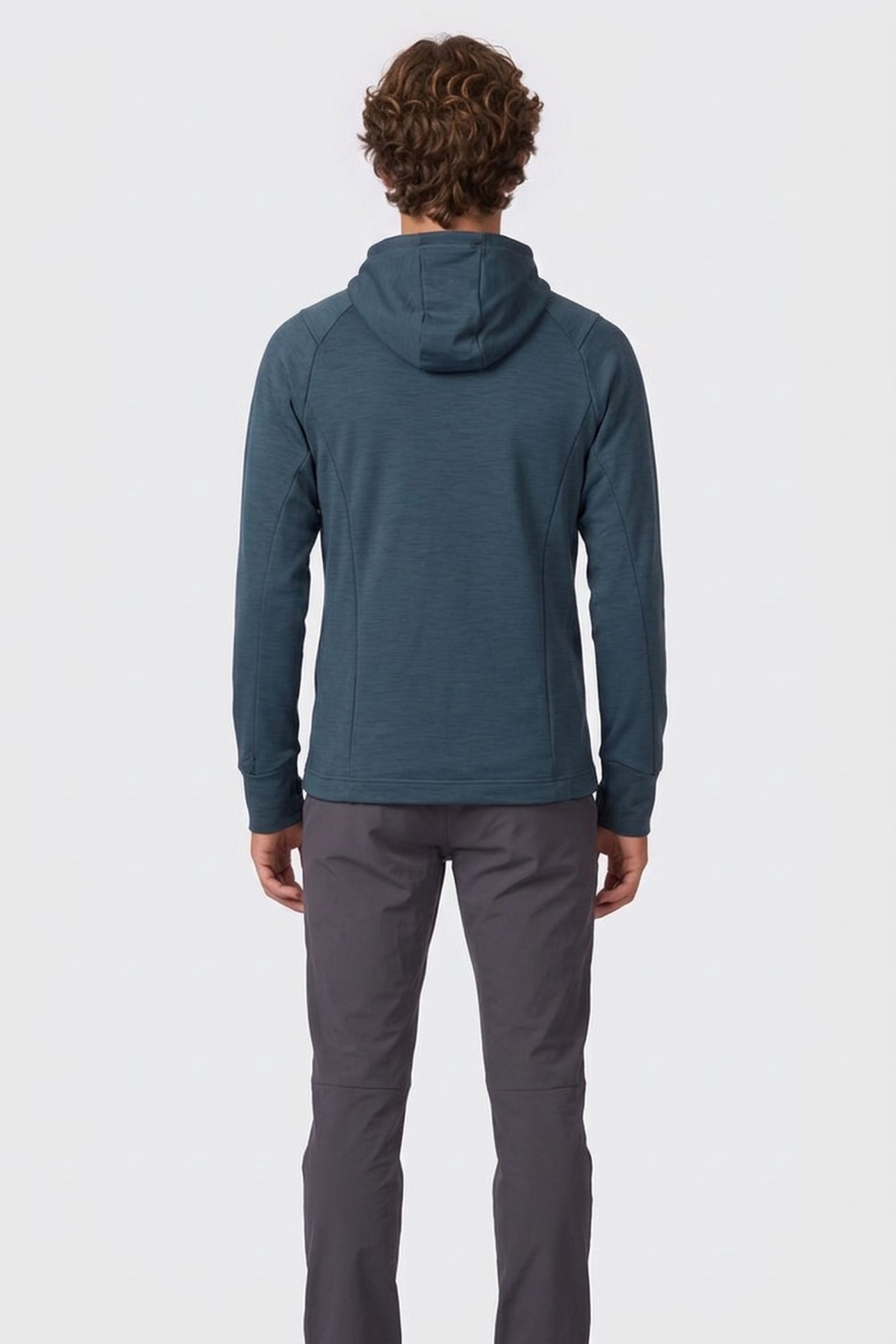 ULSTEIN WOOL HOOD JACKET ORION BLUE 2