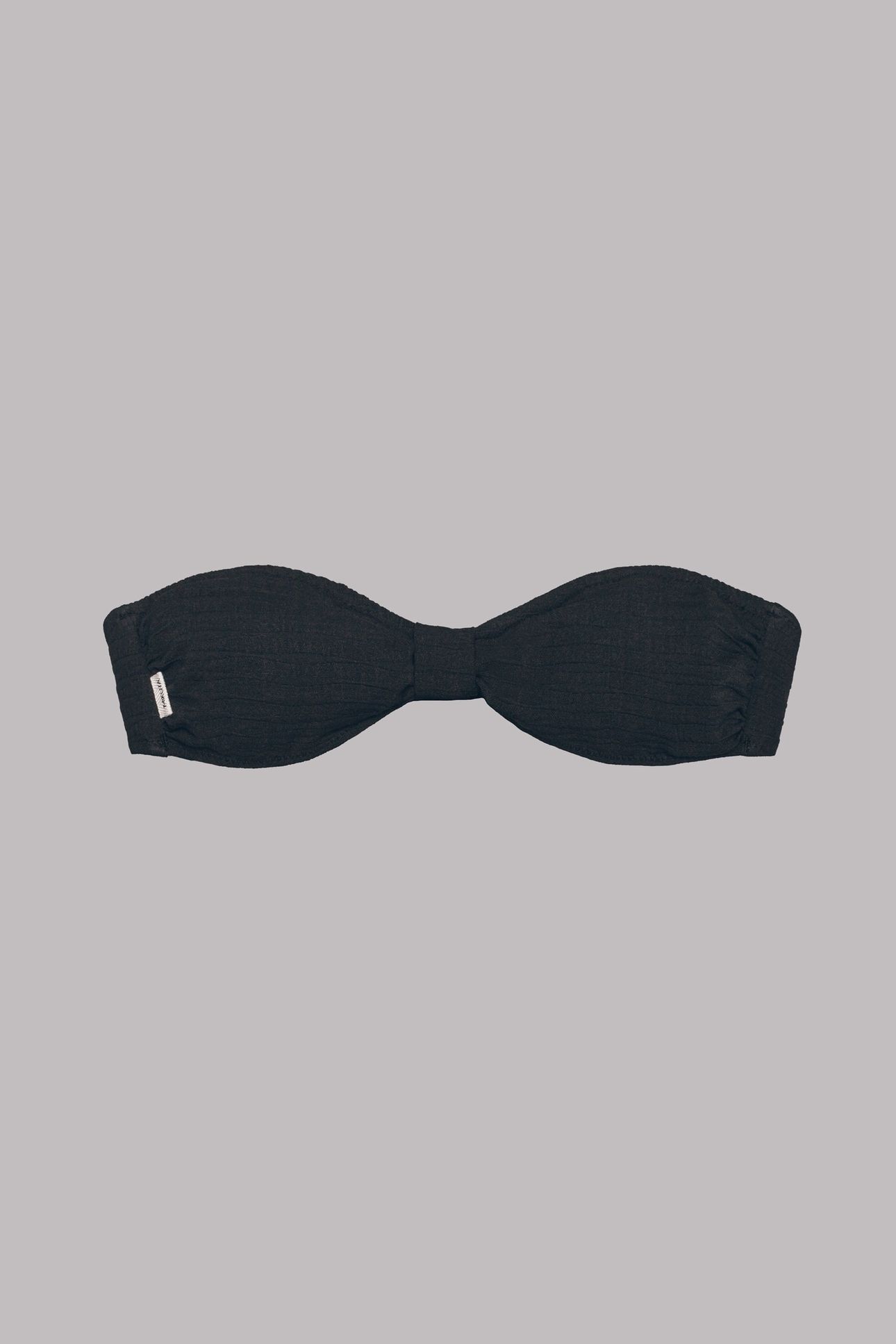 THE BLACK BANDEAU BIKINI TOP 3