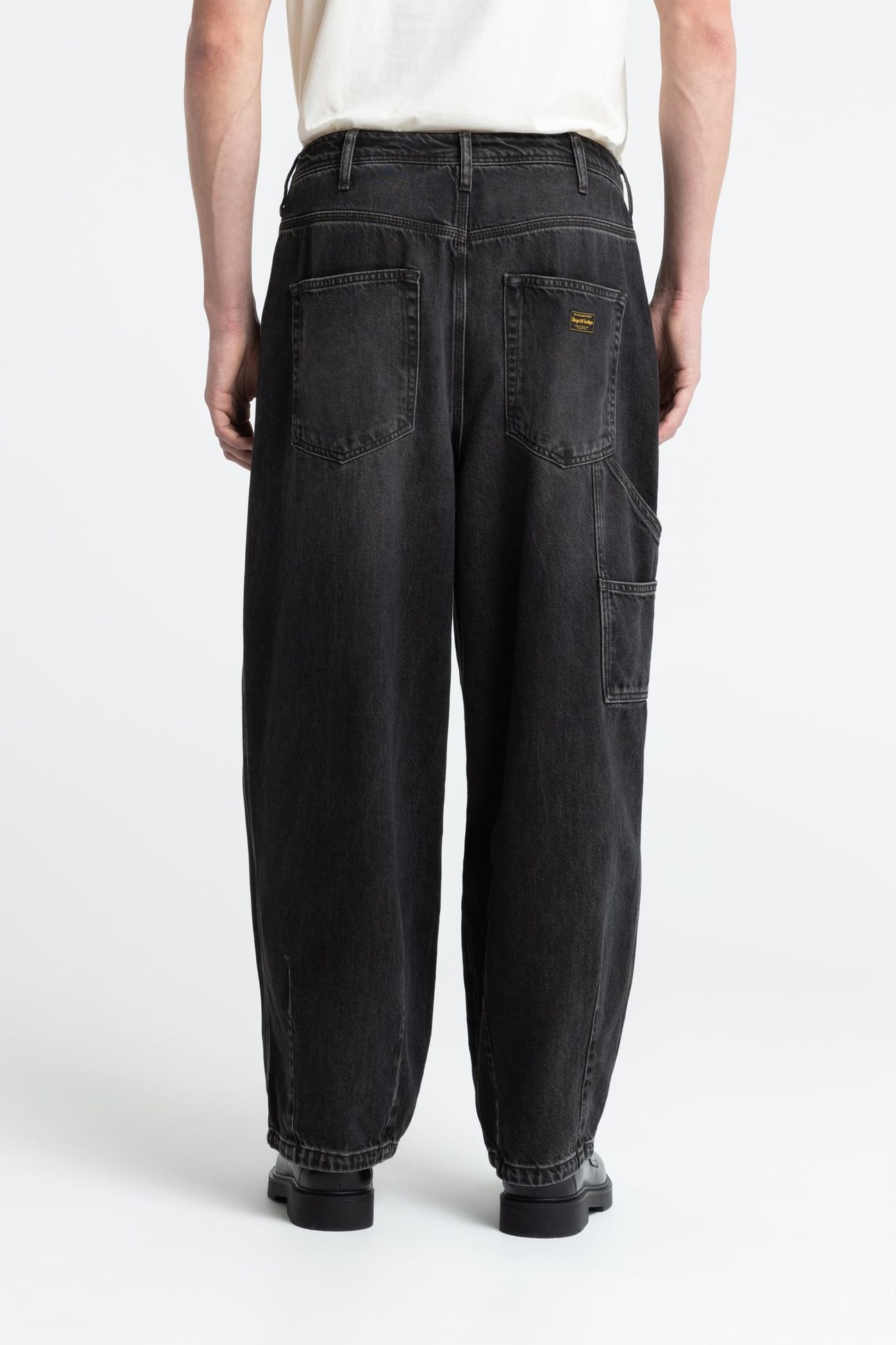 SABIUM PANTS VILMA BROWN BLACK WORN 3