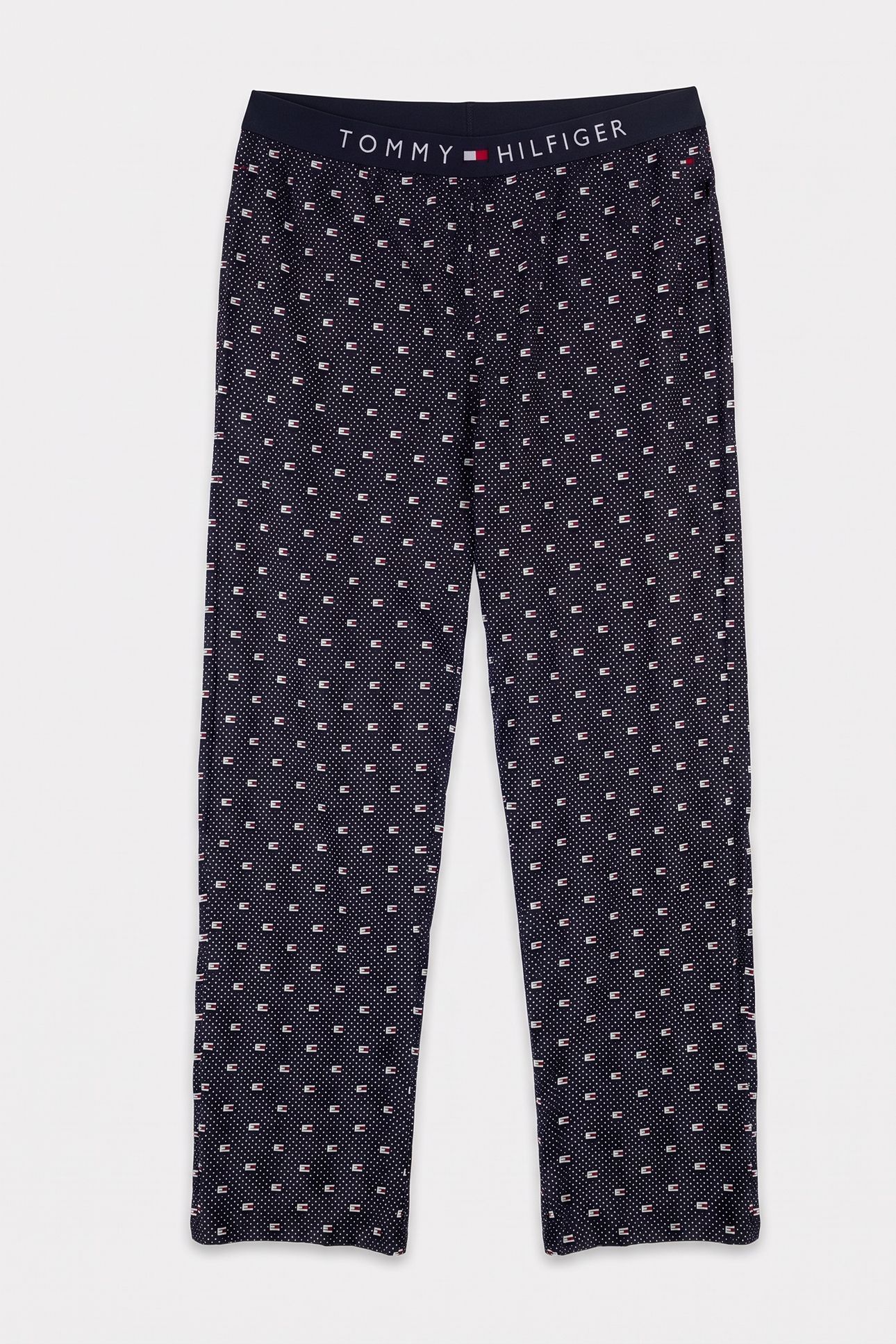 JERSEY PANT PRINT POLKA DOTS GEO DESERT SKY 3