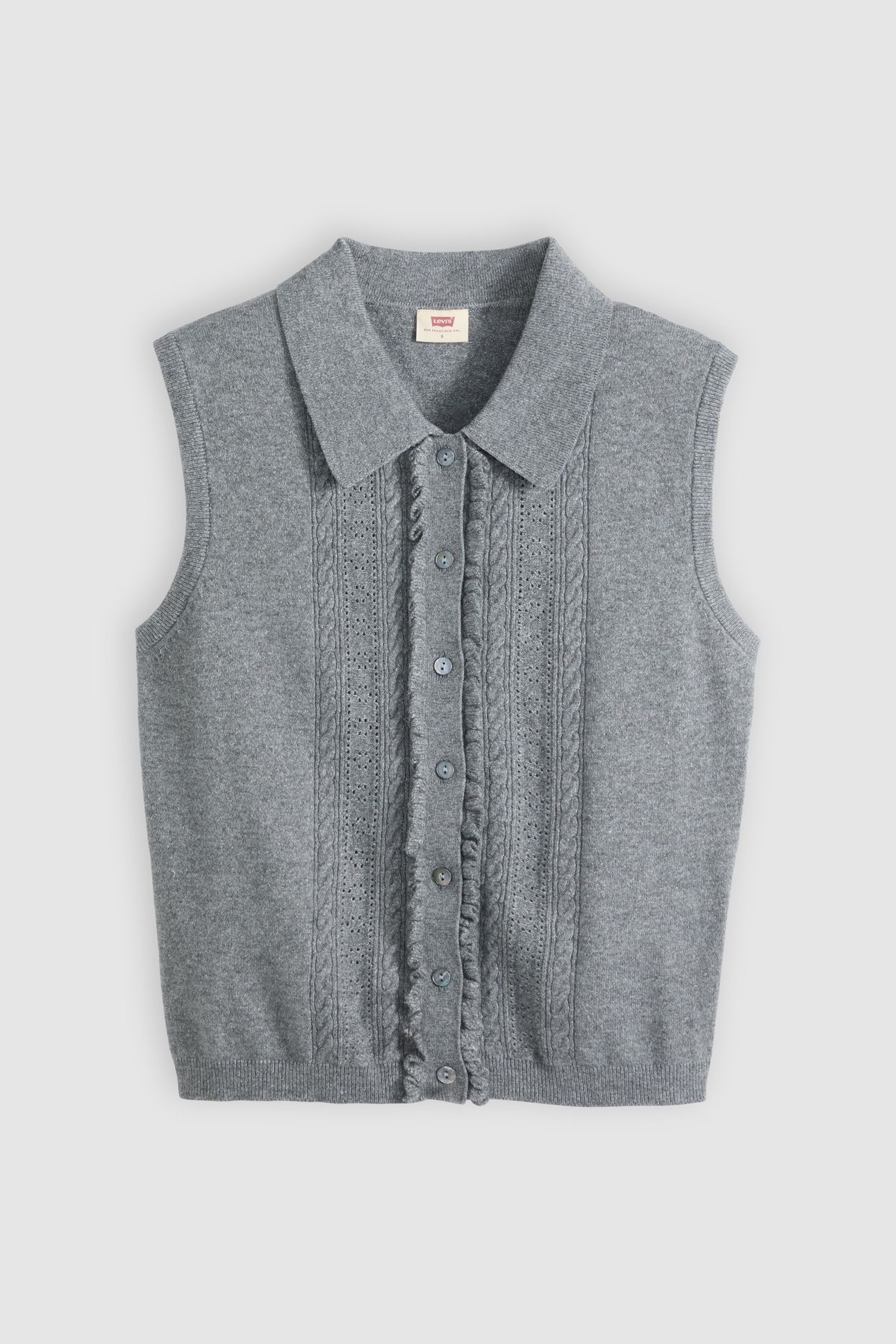 SUPERSOFT MINI RUFFLE VEST TOP 4