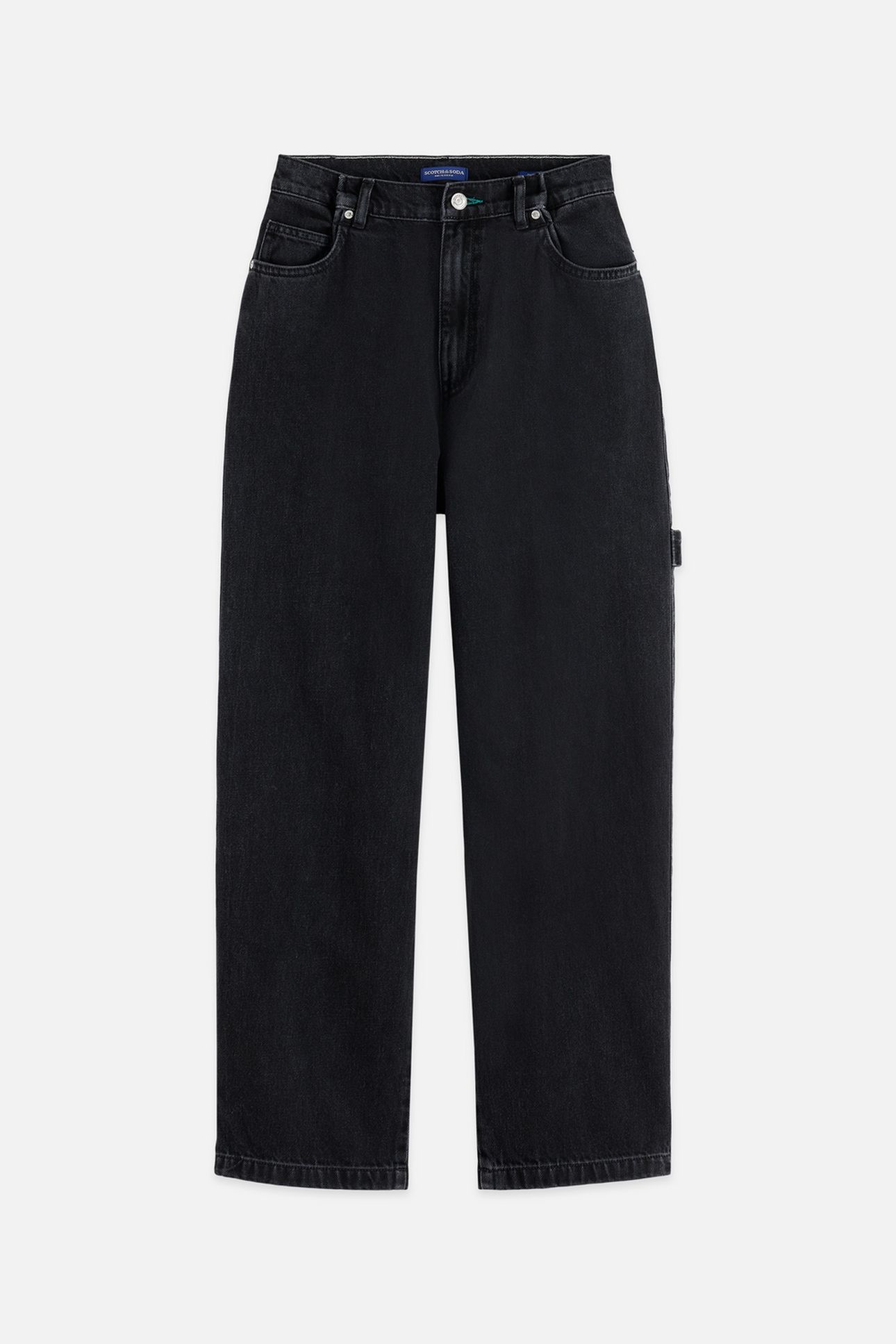 RAINE HIGH RISE WIDE LEG BLACK SUN 1