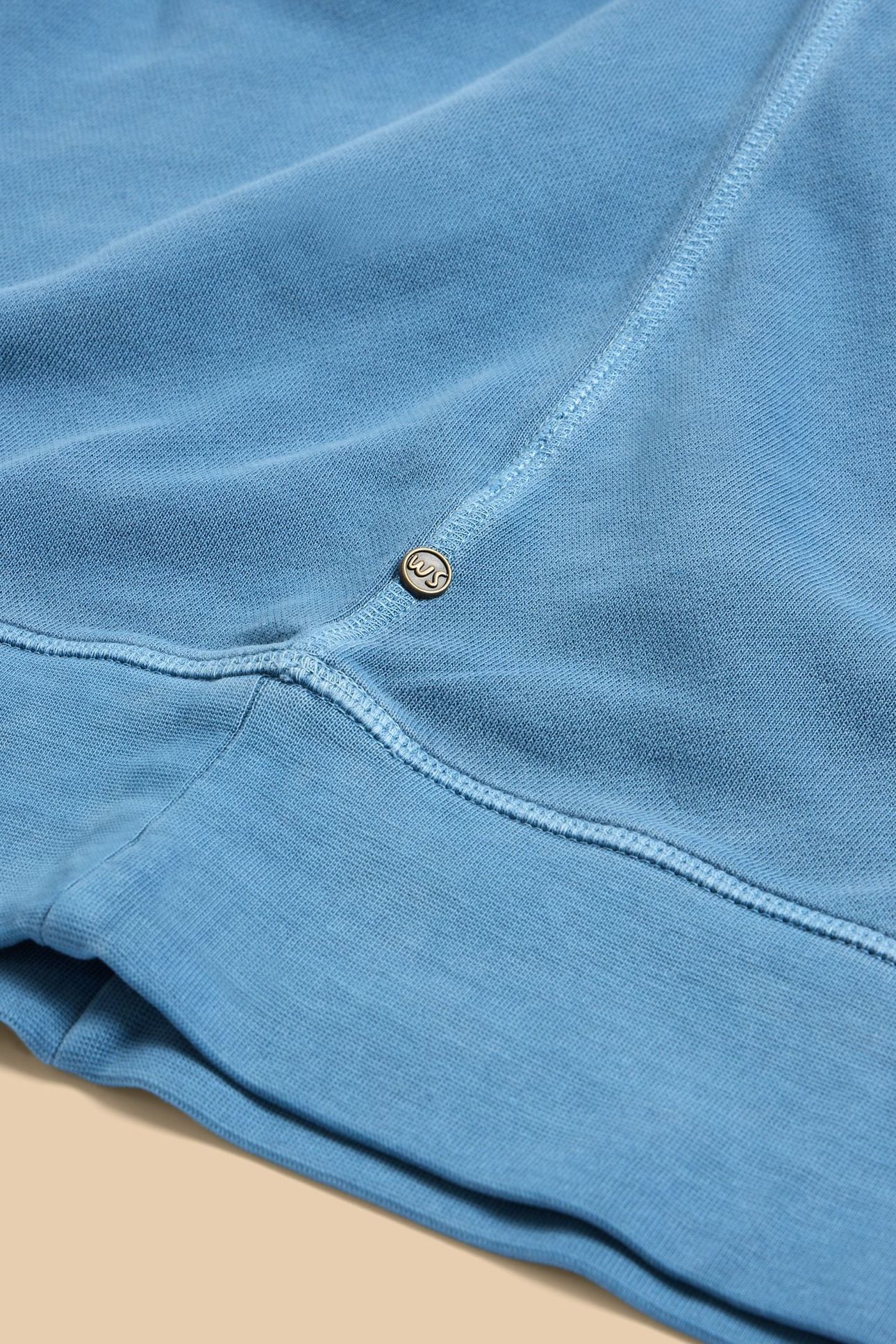 CREW NECK SWEAT MID BLUE 4