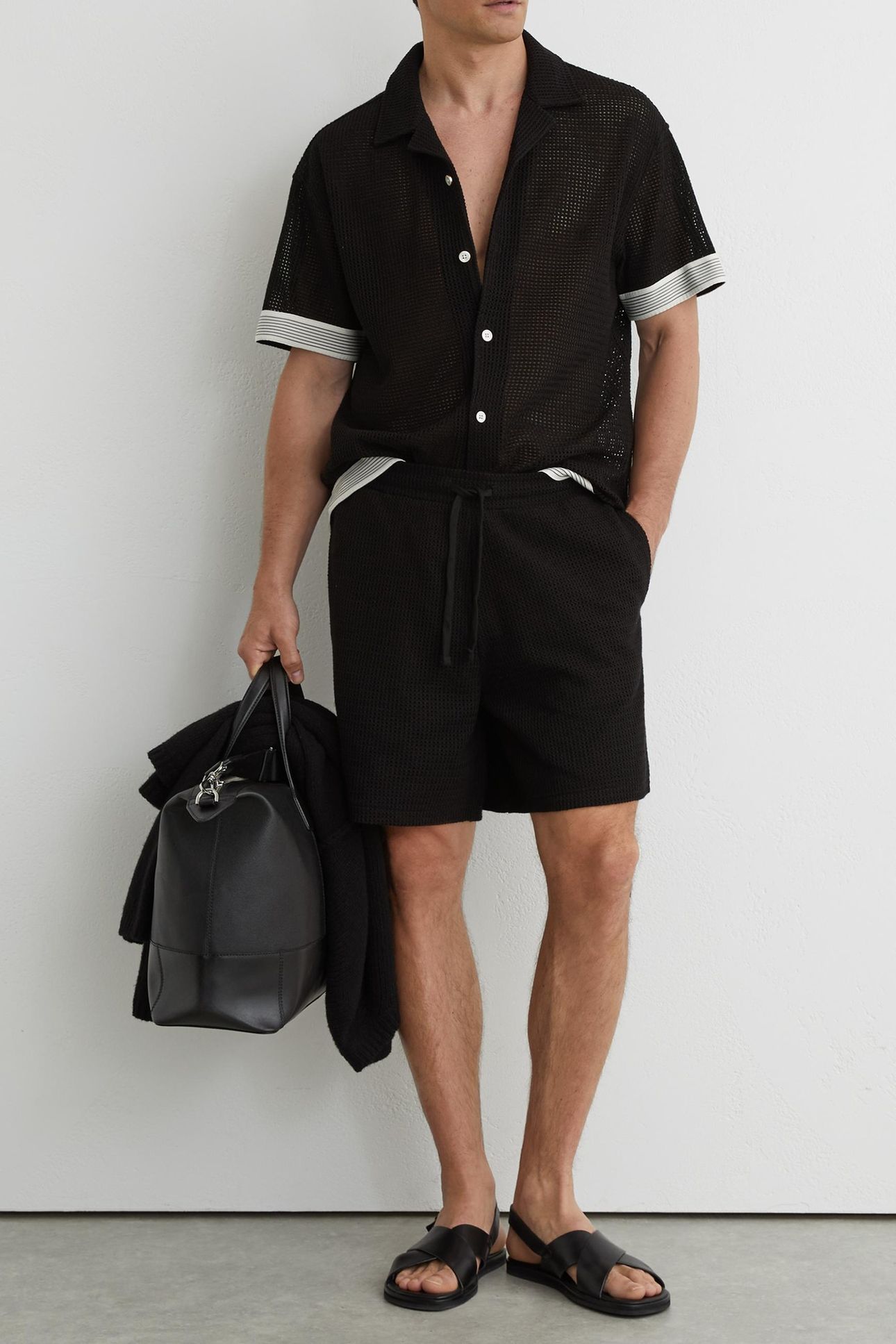 CROCHET SHORT BLACK 3