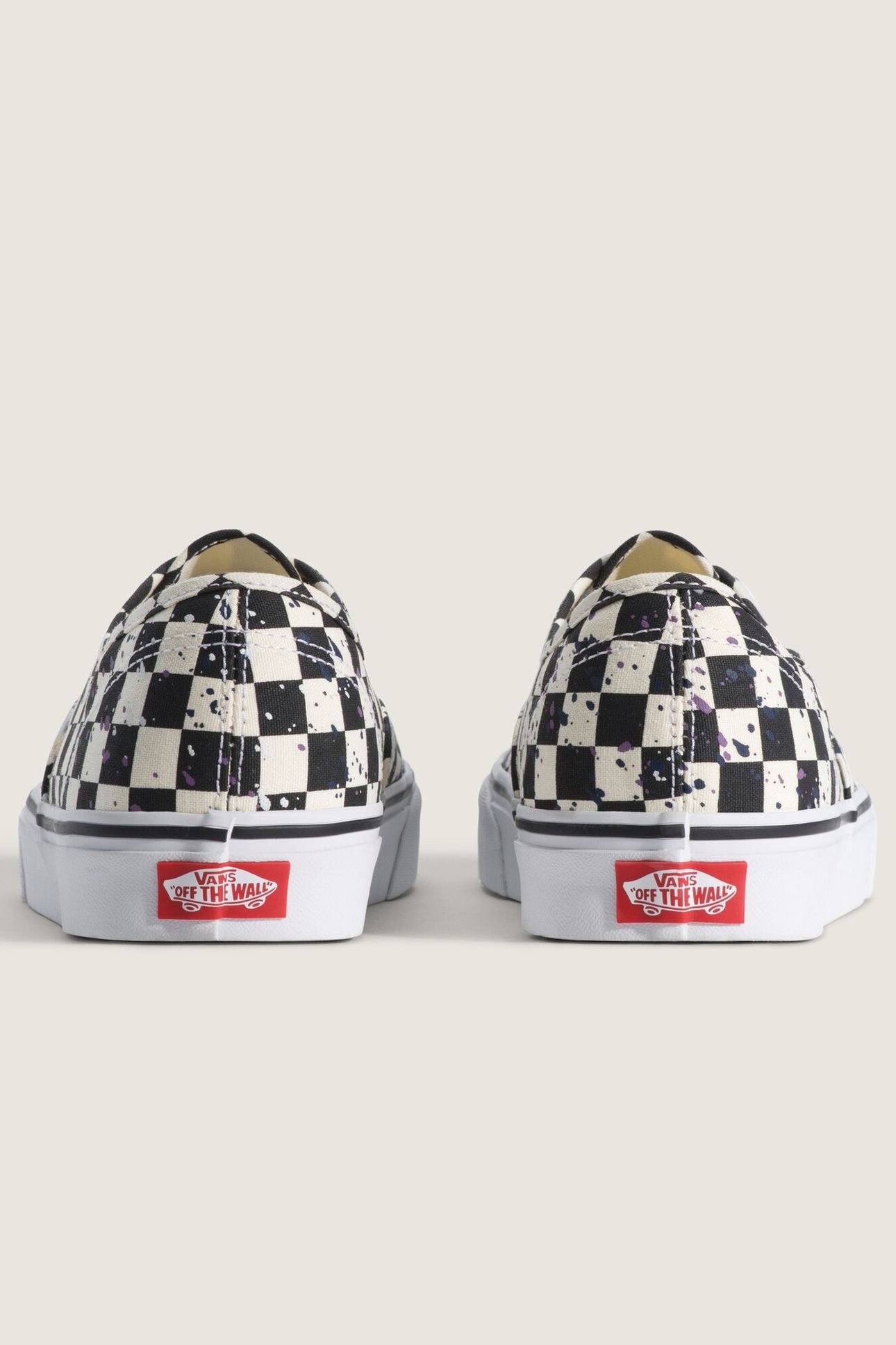 UNISEX AUTHENTIC SPLATTER CHECKERBOARD/MULTI 3