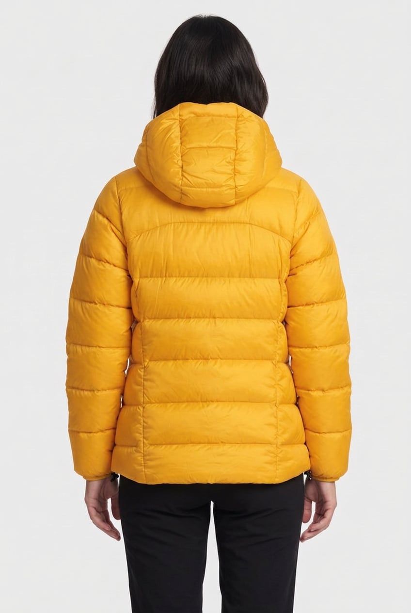 SENJA DOWN W JACKET GOLDEN YELLOW/ORION BLUE 2