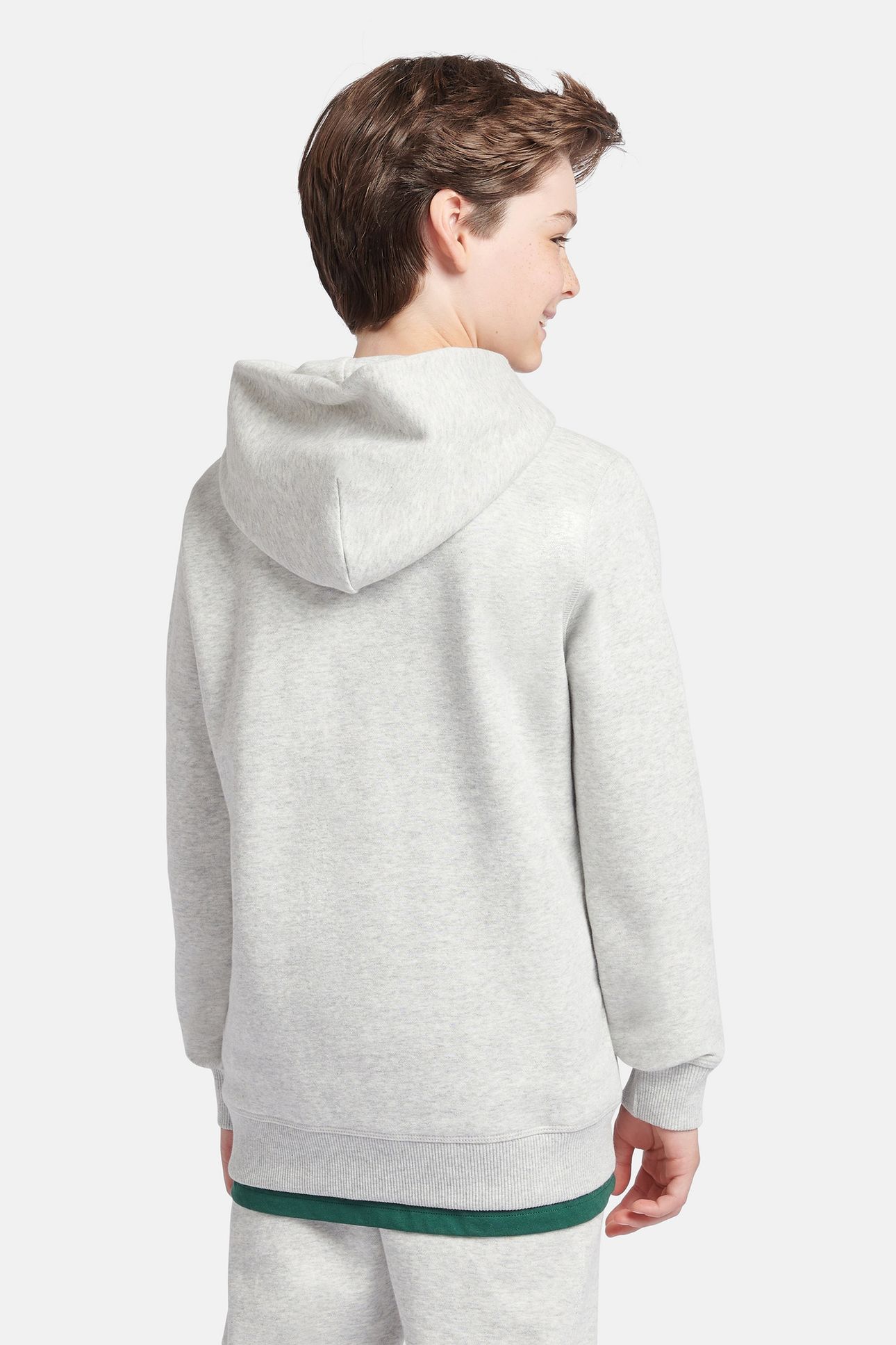 GRADE BOYS BRUSH BACK SMALL LOGO HOODIE 2