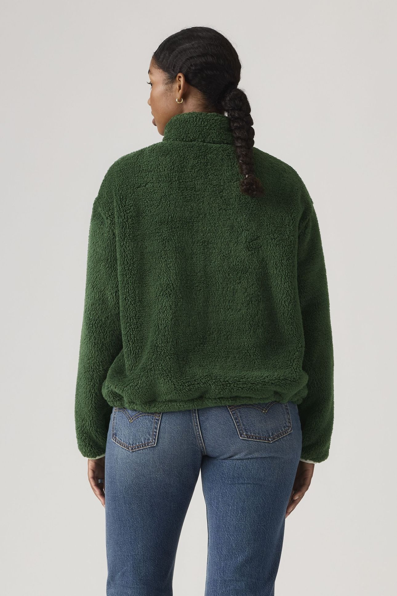GEMMA SHERPA 1/4 ZIP SWEATSHIRT 3