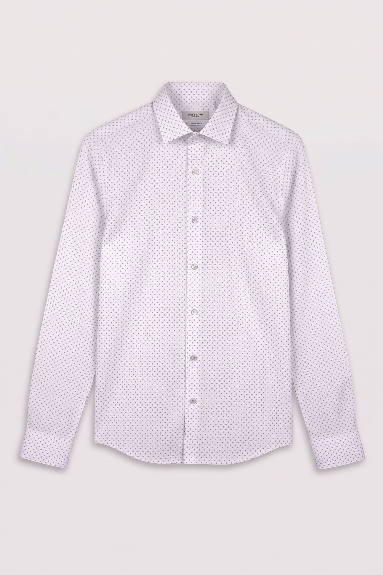 SLIM MID TWILL SHIRT WHITE 3