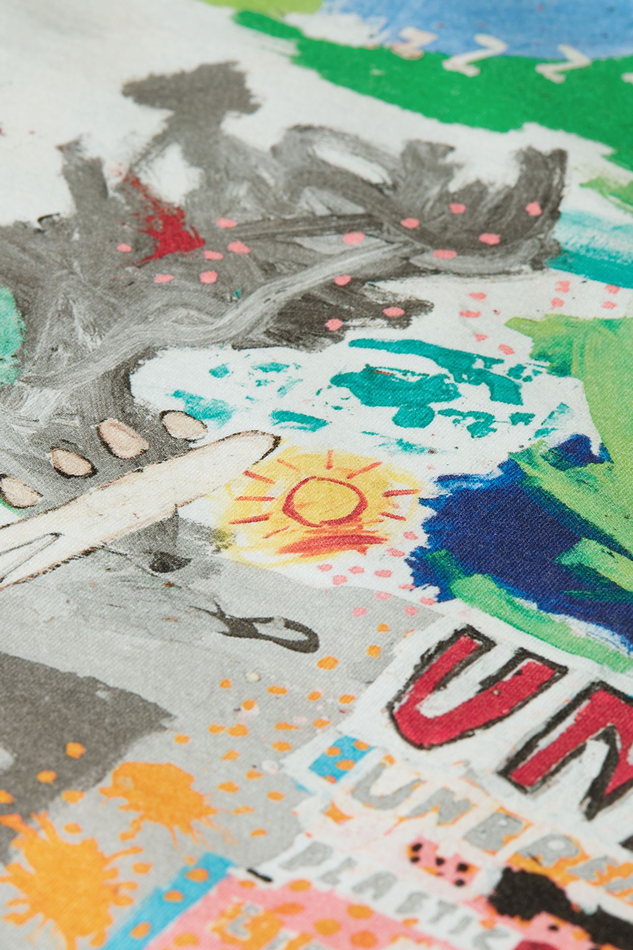 BOYS BASQUIAT PRINTED RELAXEDFIT TSHIRT WHITE/PASTEL 3