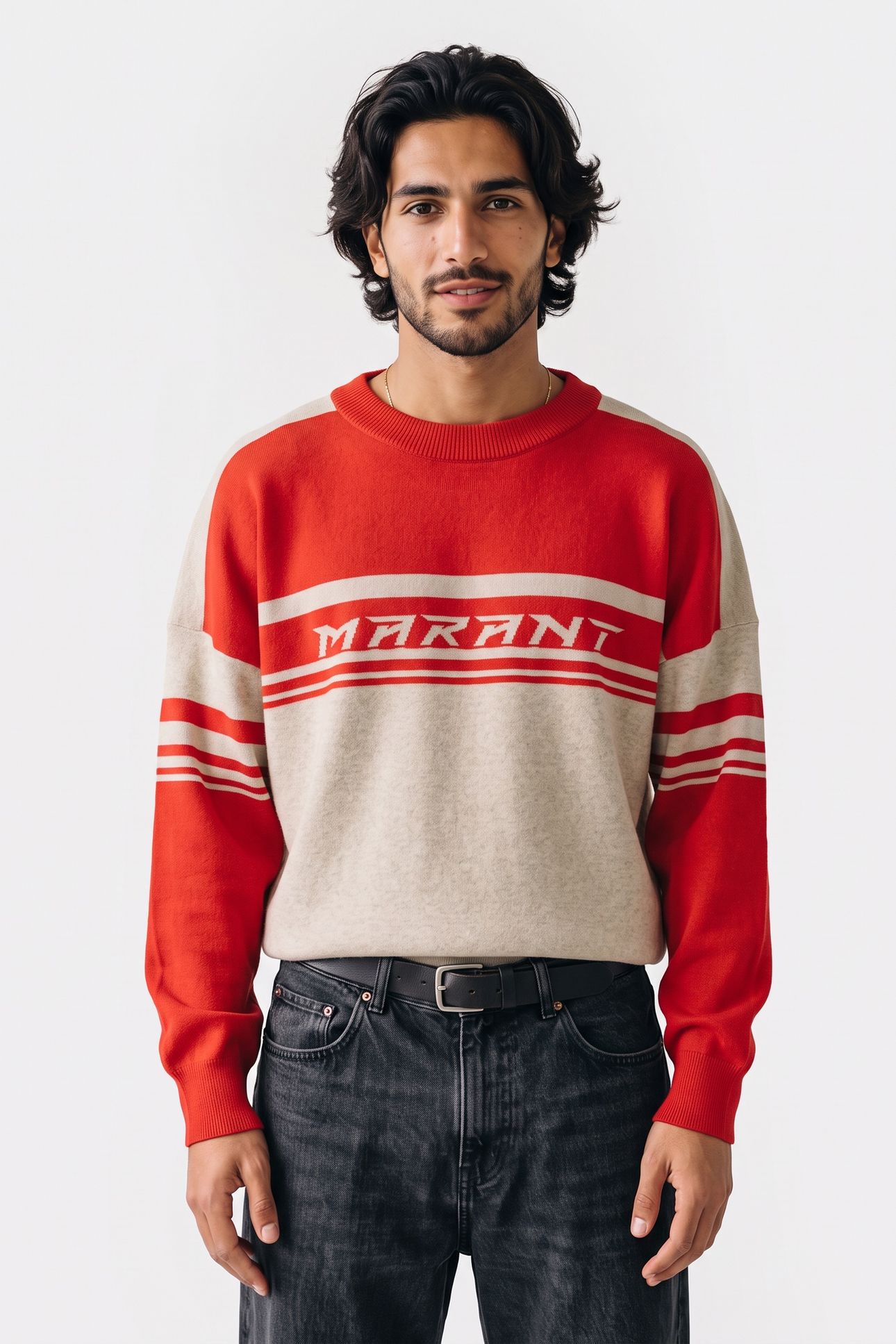 COLBY-GB SWEATER VERMILION 1