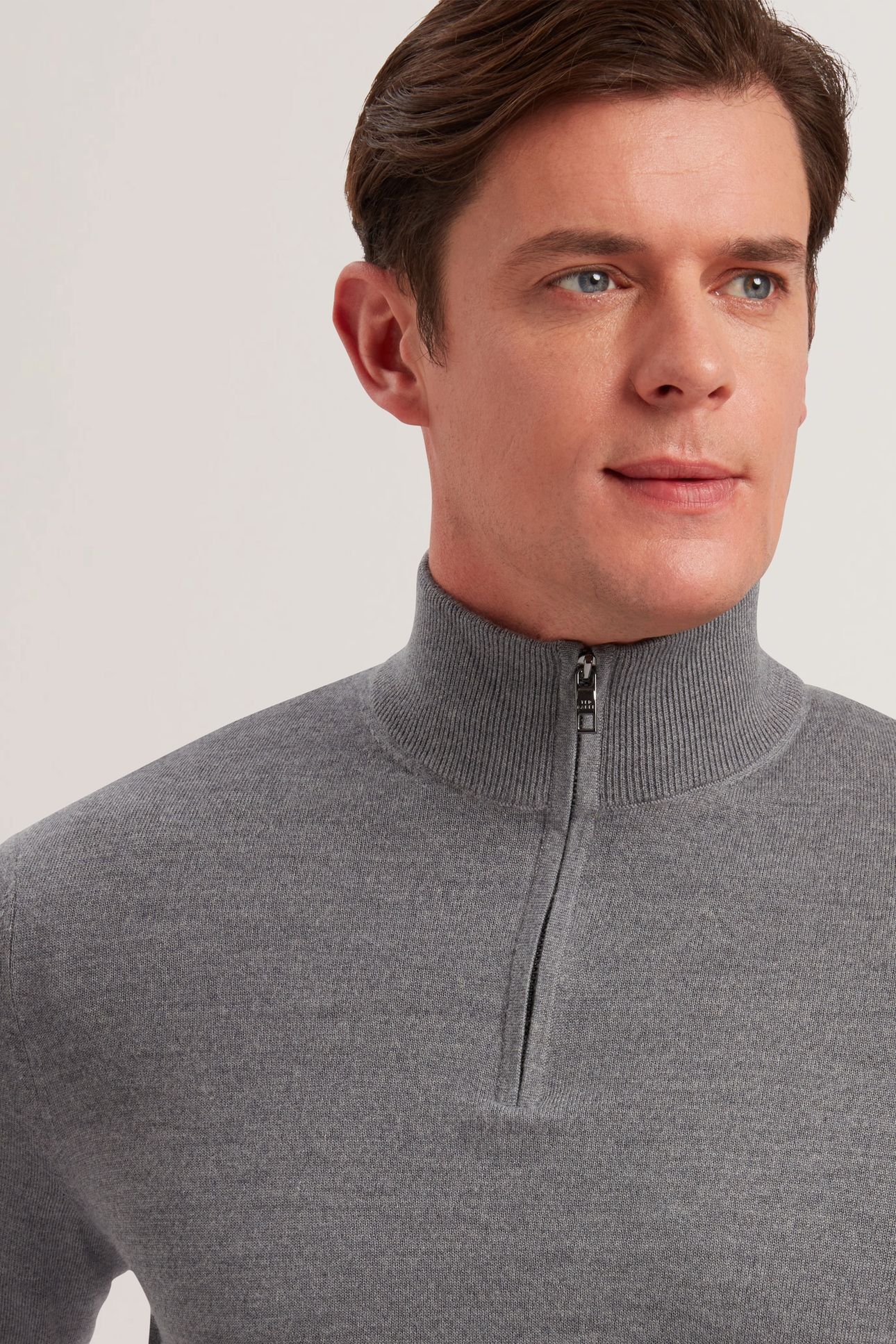LIMEHAS LS MERINO CORE HALF ZIP CHARCOAL 4