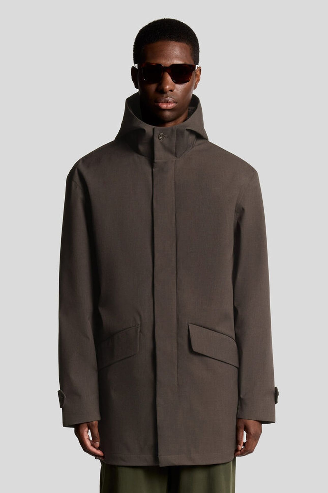 MILITARY PARKA CHARCOAL MARL 1