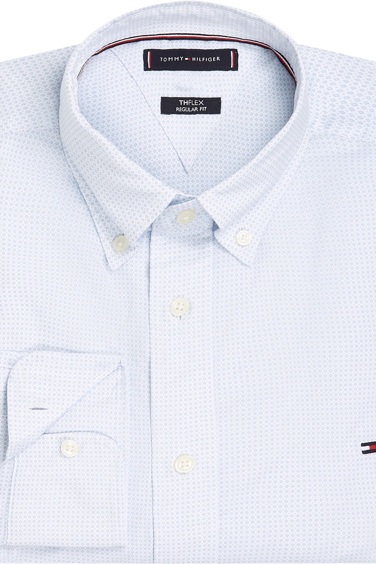 FLEX POPLIN MINI PRINT OPTIC WHITE PRT 6