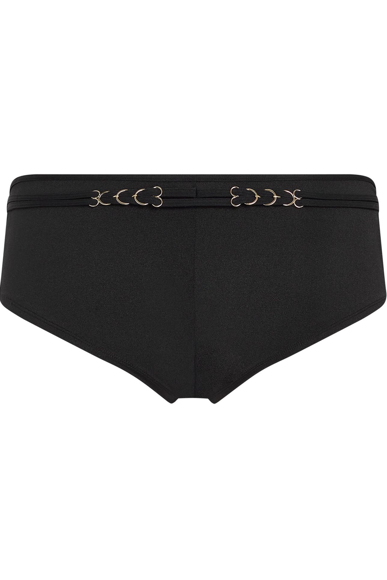 MANJIRA BLACK BRAZILIAN SHORTS 4