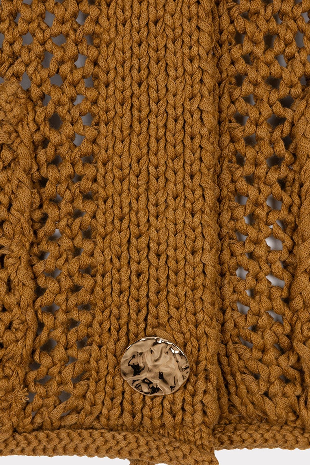 CARDIGAN GILET FANCY BUTTONS OLIVE 3