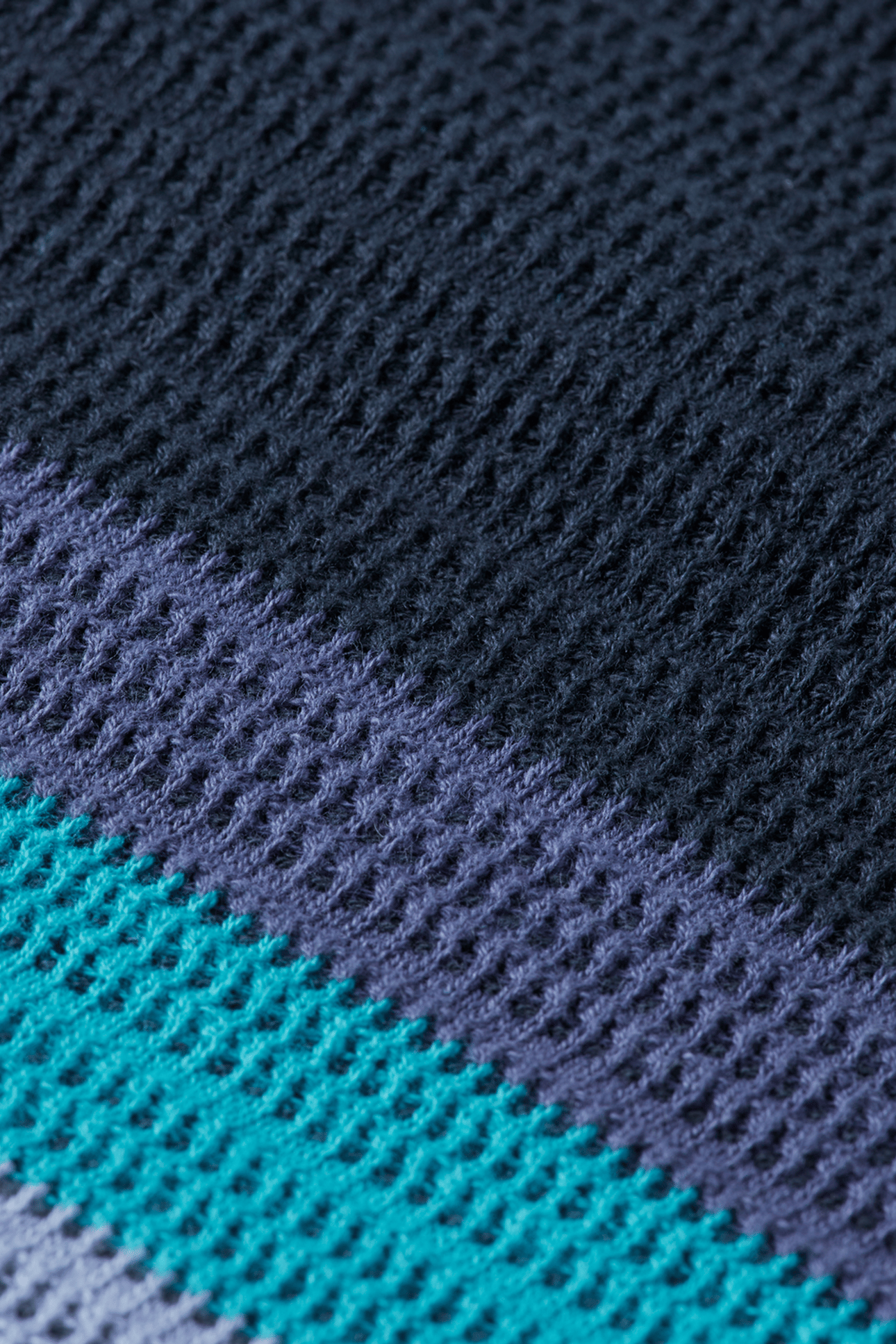 KNITTED STRIPED REGULAR-FIT POLO NAVY 3