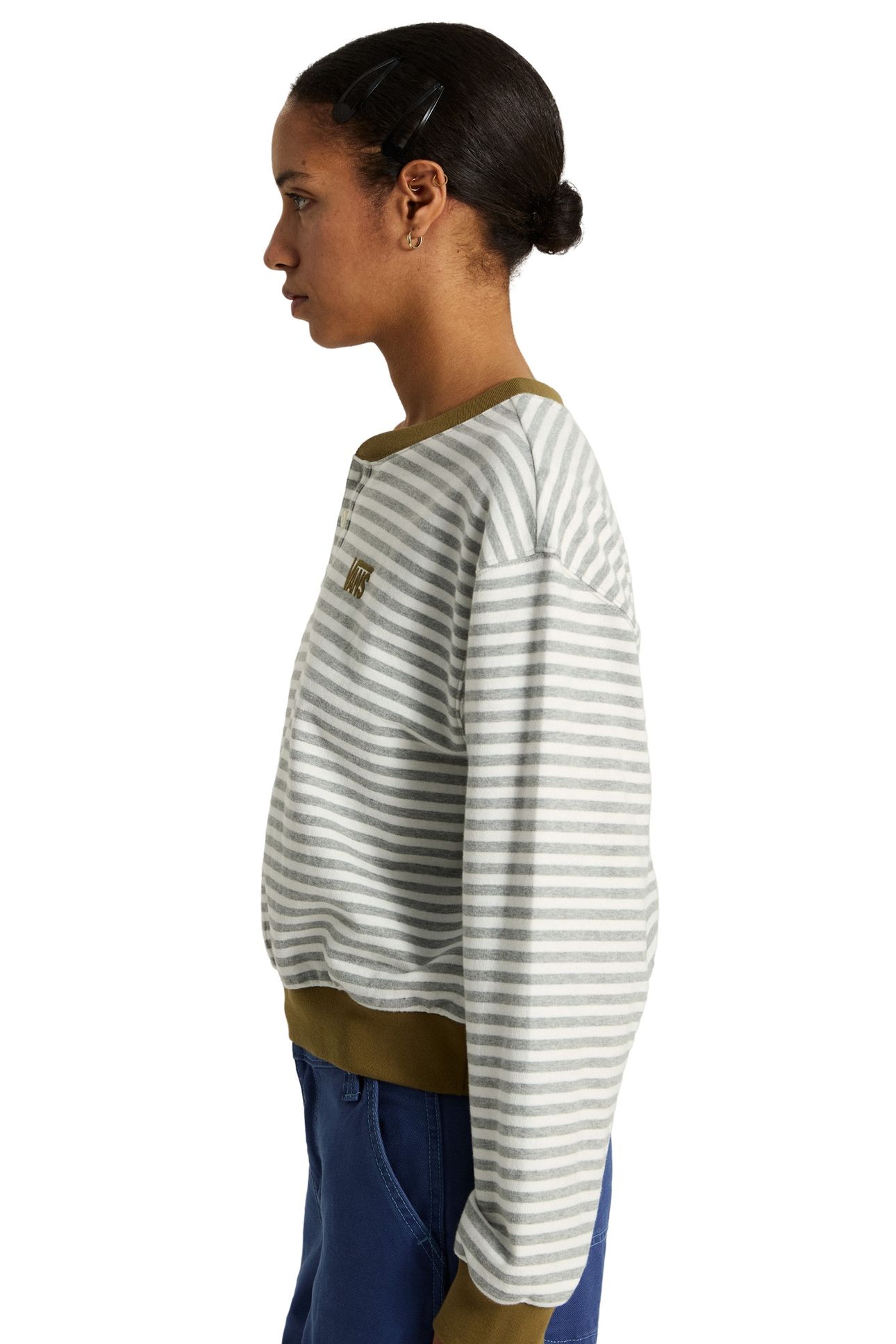MOLLY HENLEY PULLOVER MARSHMALLOW/CEMENT HEATHE 3