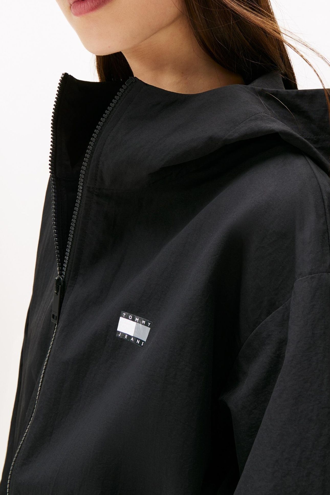 TJW STAND COLLAR WIND JACKET BLACK 5