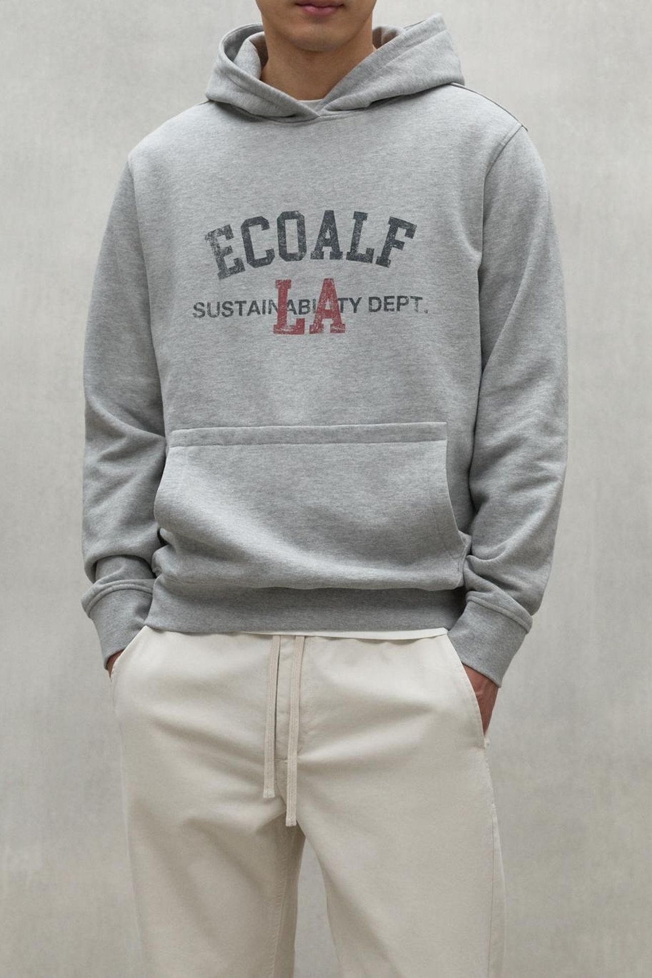 VENICEALF SWEATSHIRT GREY MELANGE 1