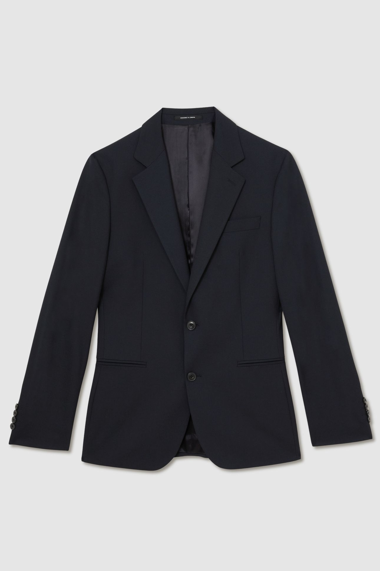 SB 2B NOTCH SLIM FIT BLAZER NAVY 4