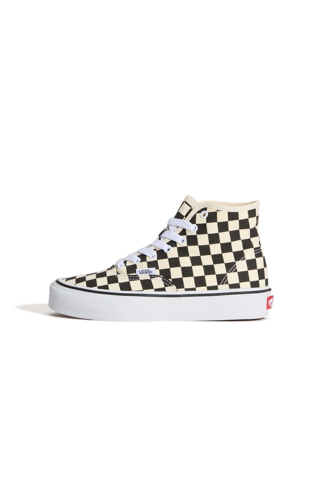 JUNIOR AUTHENTIC HI 2.0 CHECKERBOARD BLACK/TRUE WHITE 2