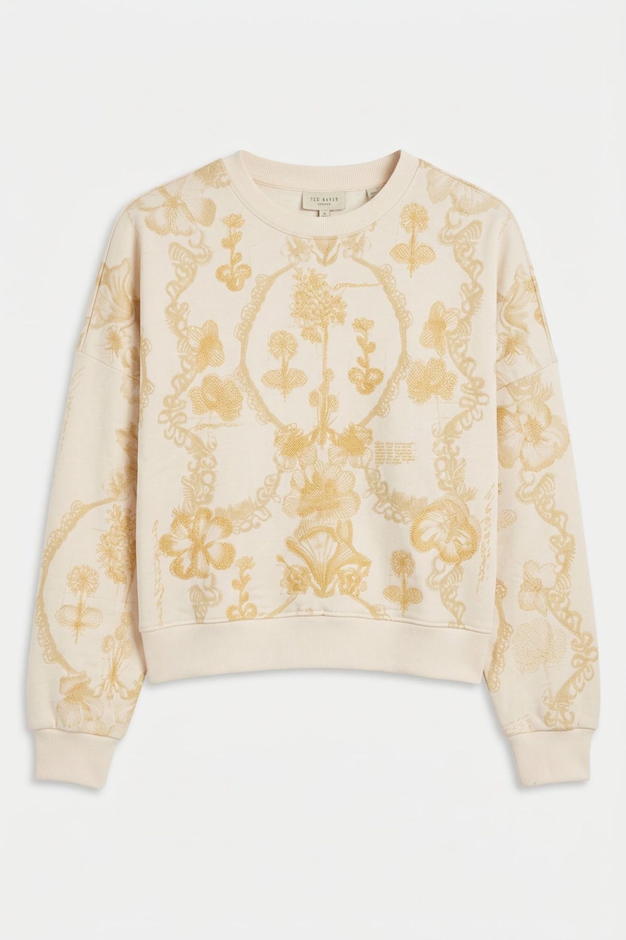 PRINTED SWEATSHIRT YELLOW 3