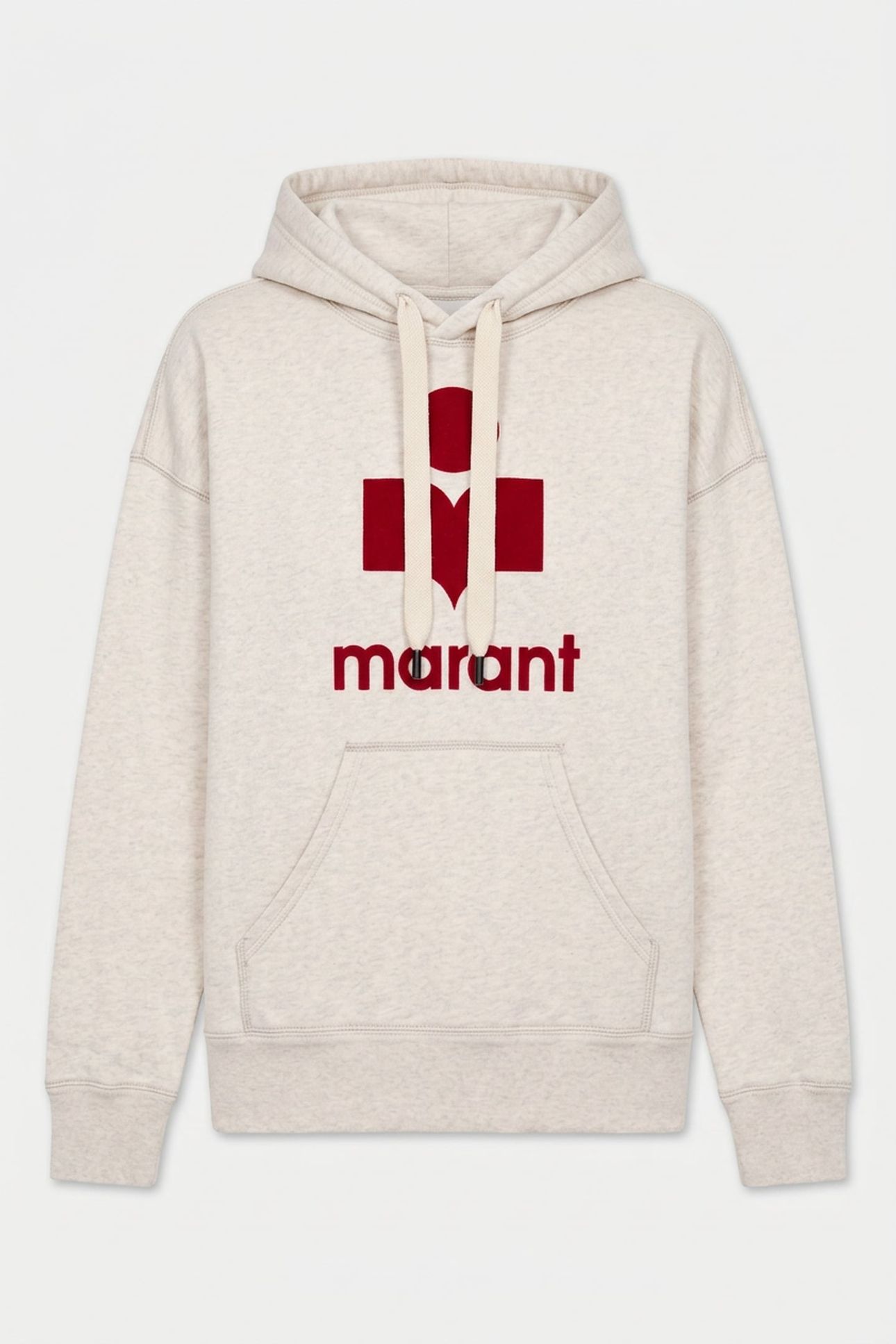 MANSEL T-SHIRT ECRU RED 3