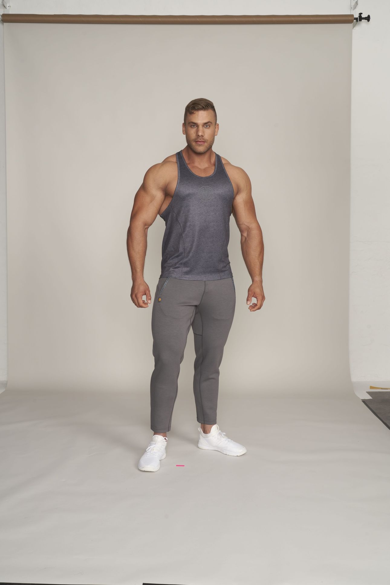 MENS STRINGER - WILT GREY 2