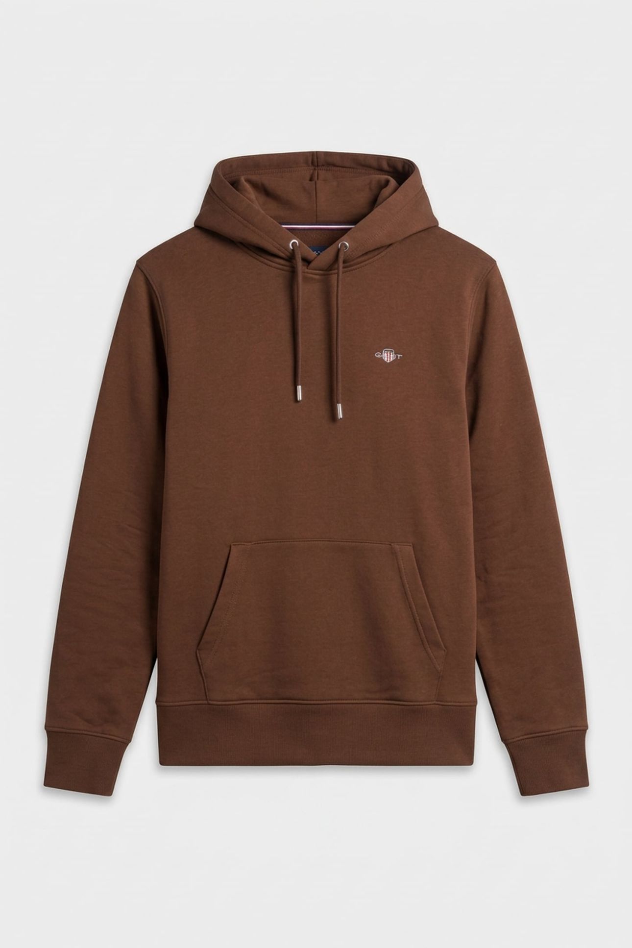 REG SHIELD HOODIE MAHOGANY BROWN 4