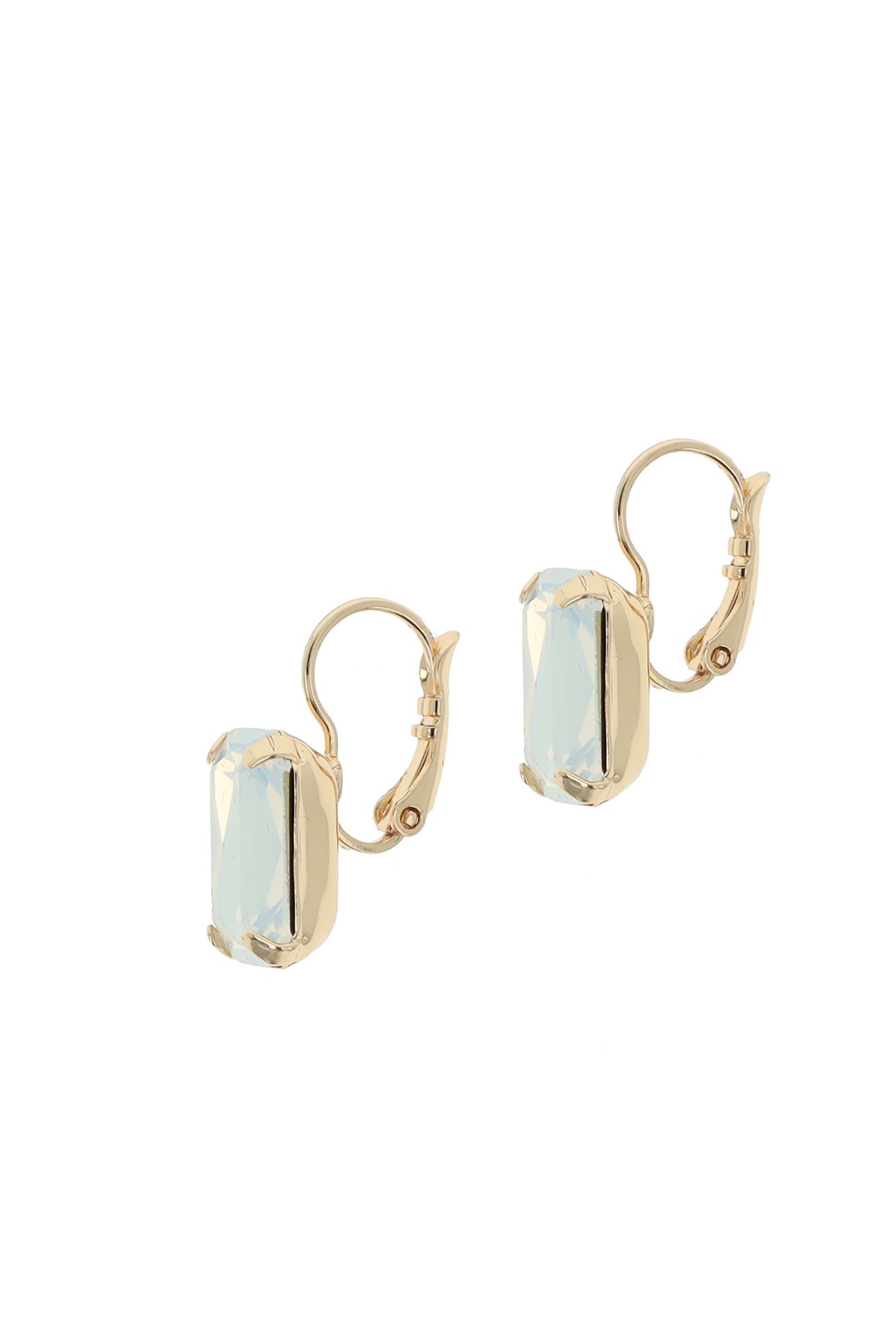 VOGUE WHITE OPAL EARRINGS 3
