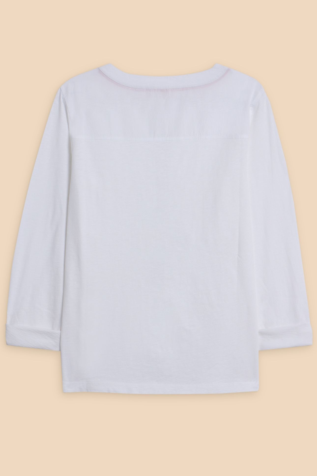 MACLEY MIX SHIRT PALE IVORY 4