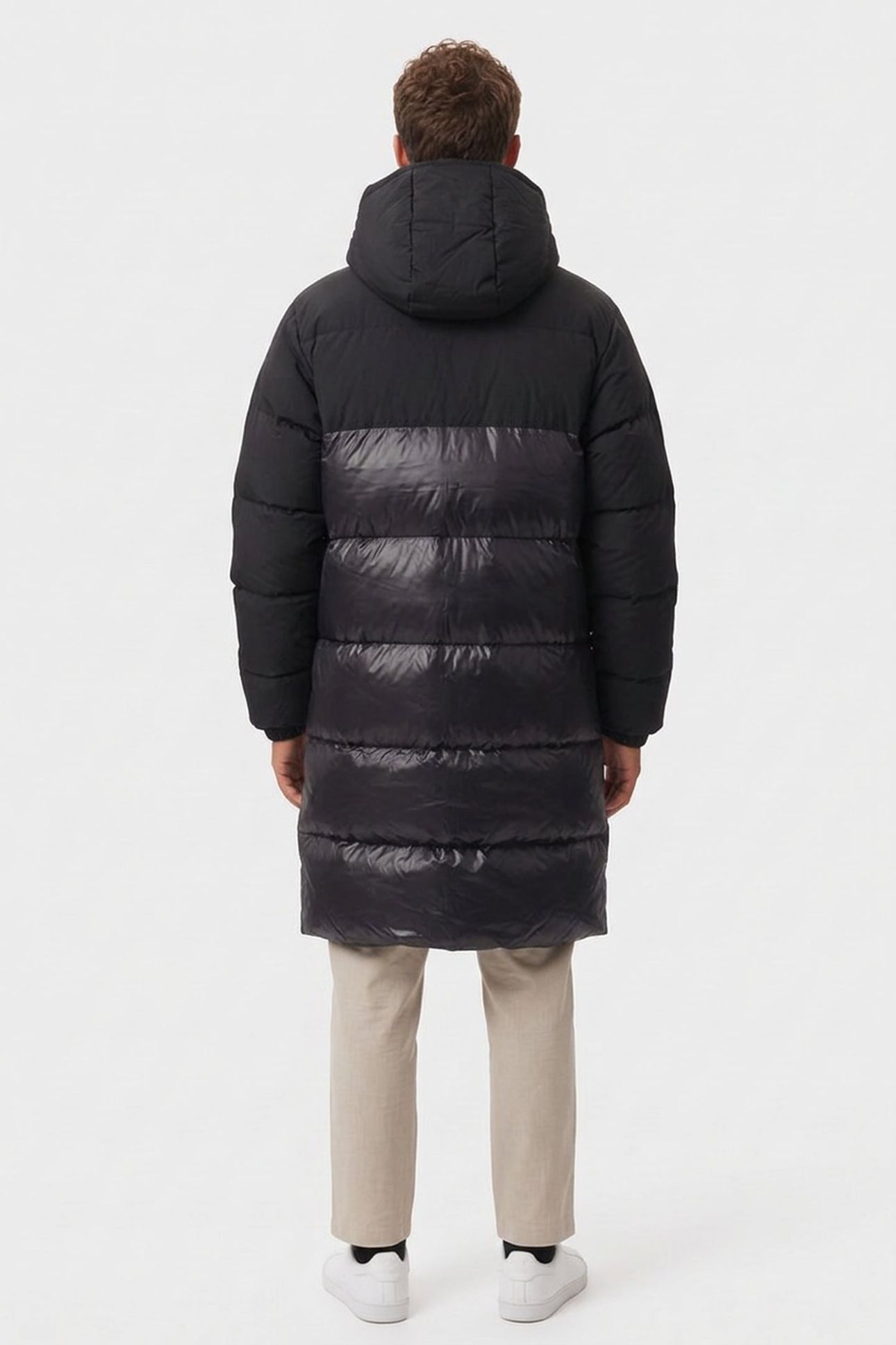 UNISEX REGEN PUFFFER 3/4 BLACK 2