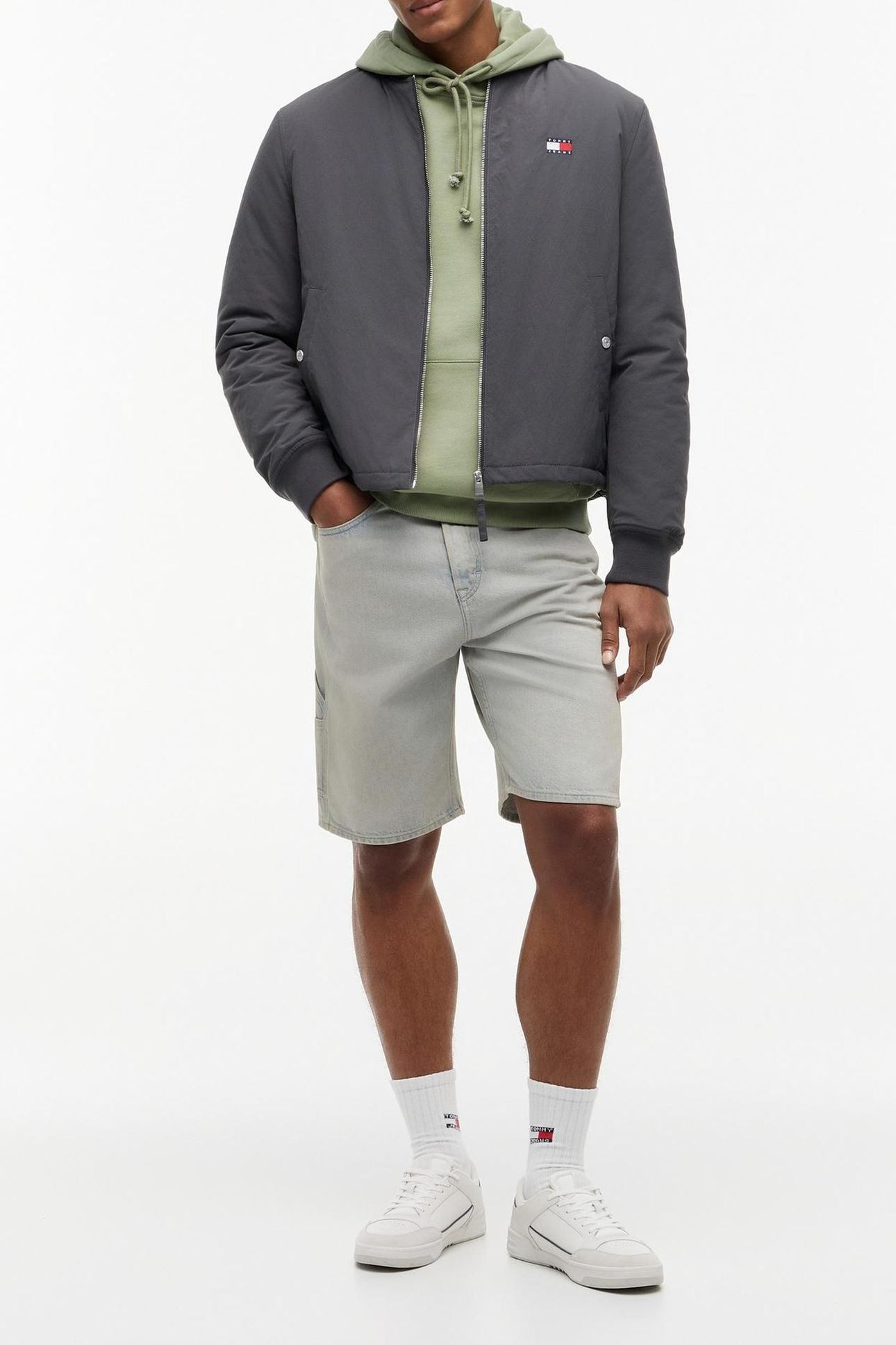 ENTRY BOMBER JACKET GREY 3