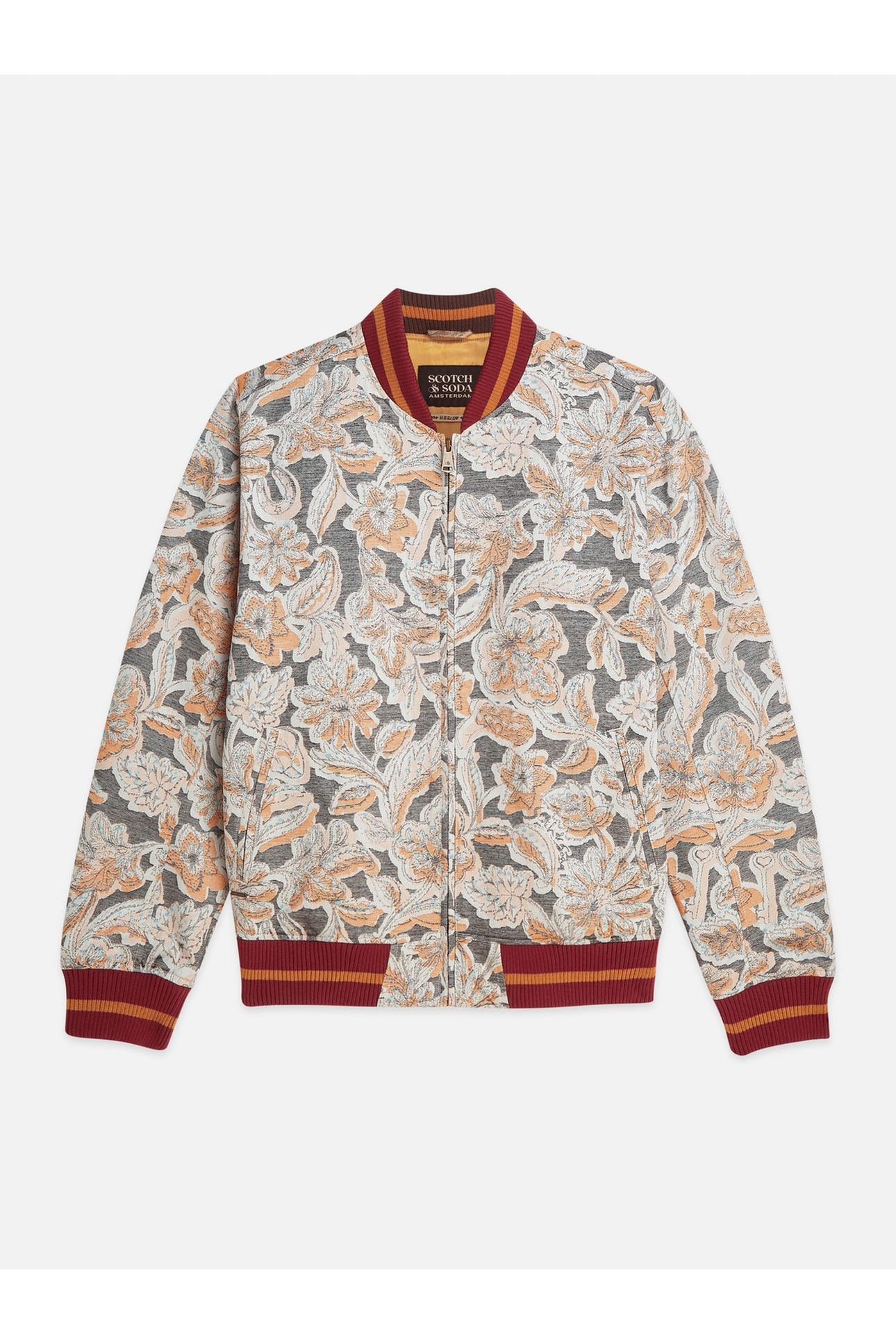 JACQUARD SOUVENIR JACKET BLACK 1