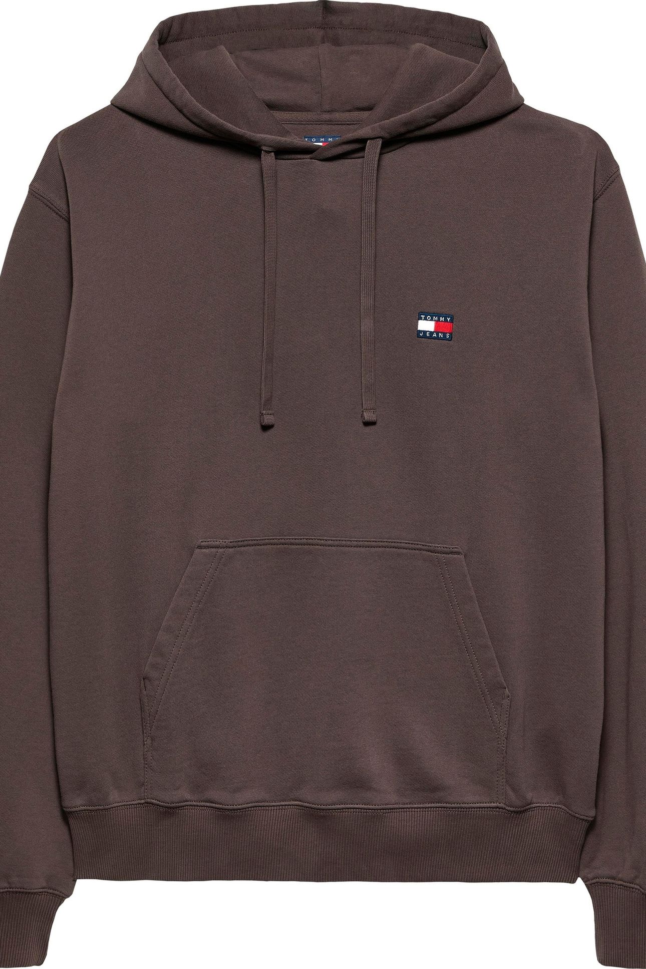 UNISEX TJ BOXY BADGE HOODIE BLACK WALNUT 2