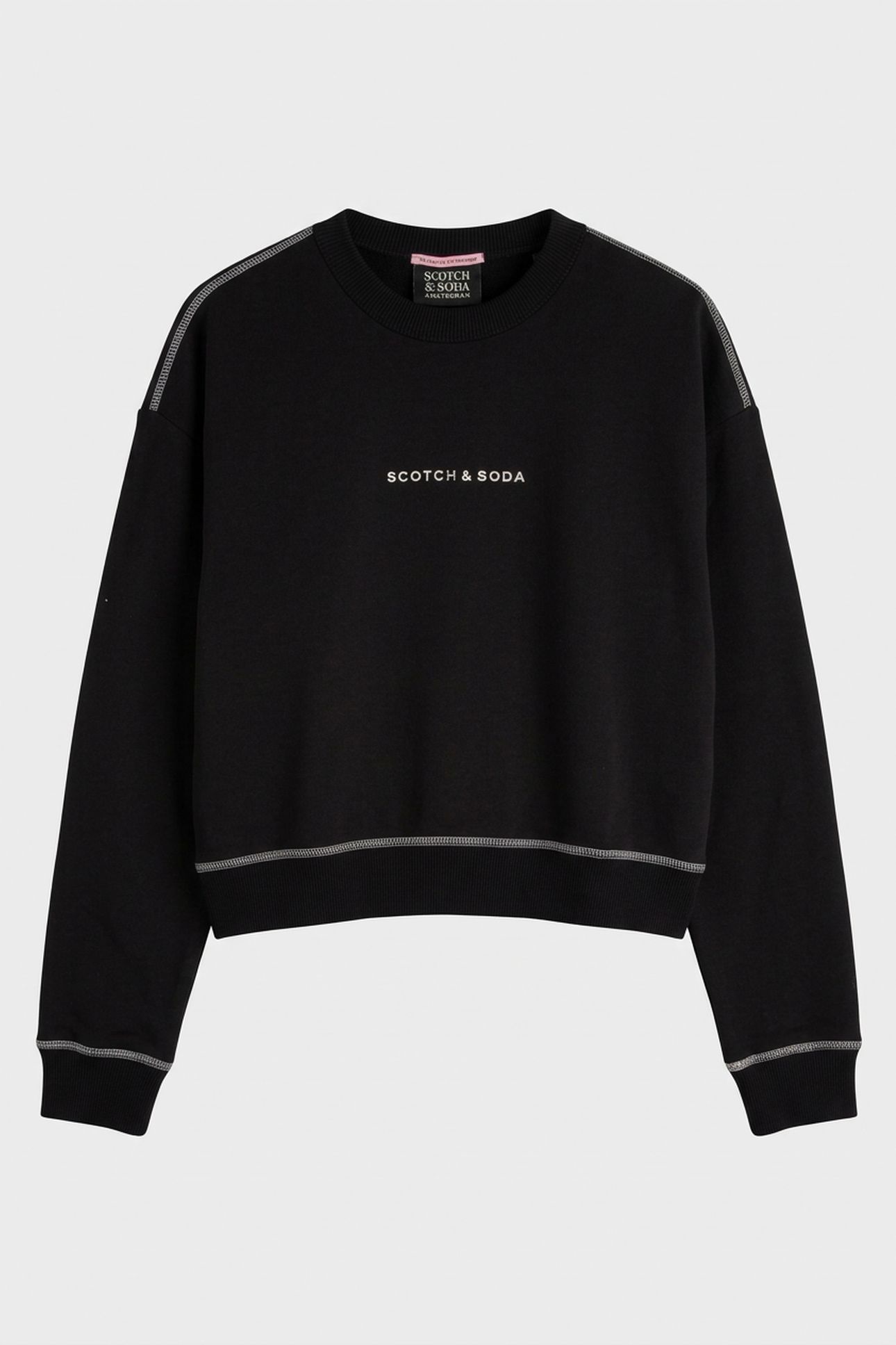 CORE CHEST ARTWORK SWEATSHIRT BLACK 3