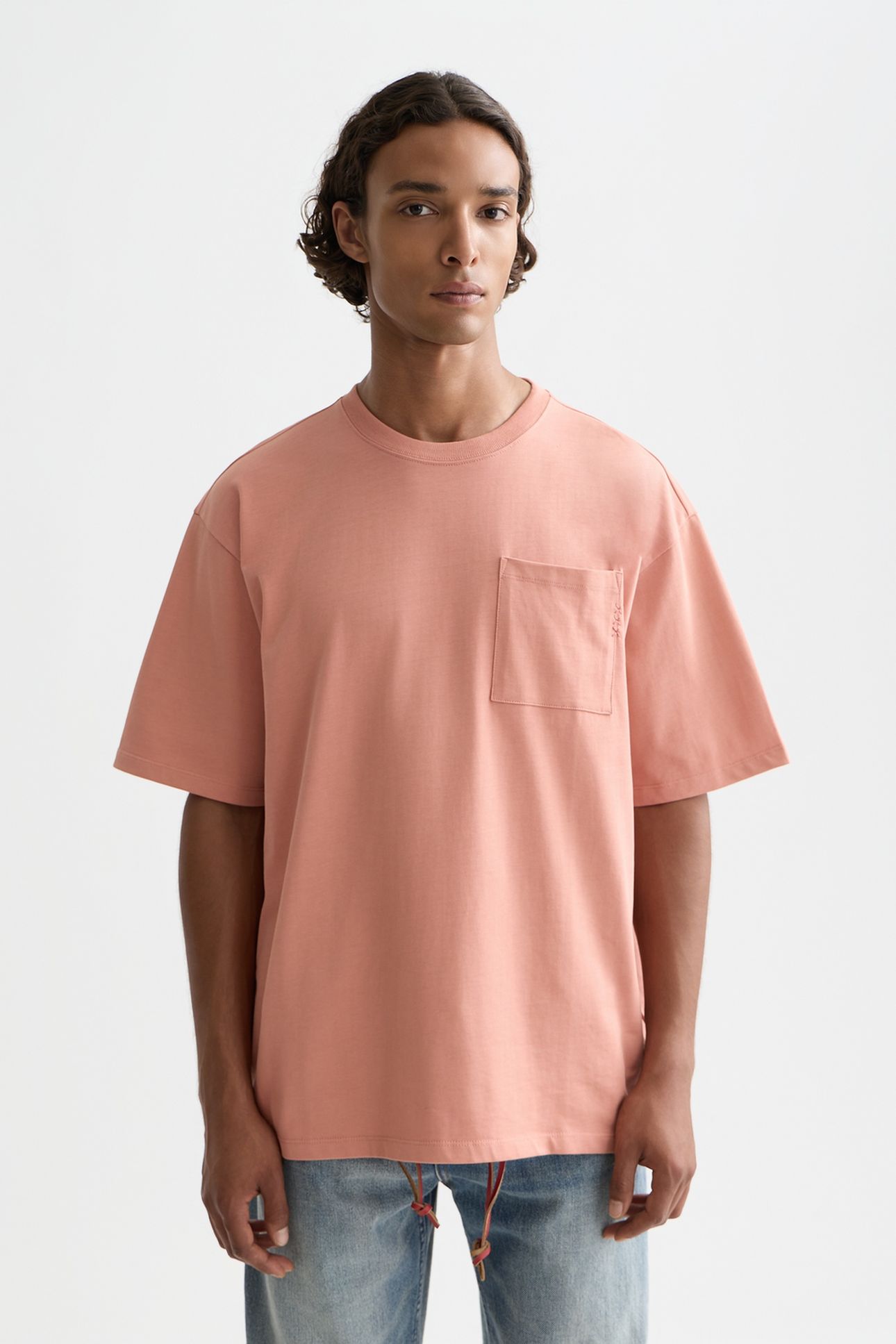 SEASONAL CORE 3 CROSSES CHEST POCKET LOOSE-FIT T-SHIRT DARK 1