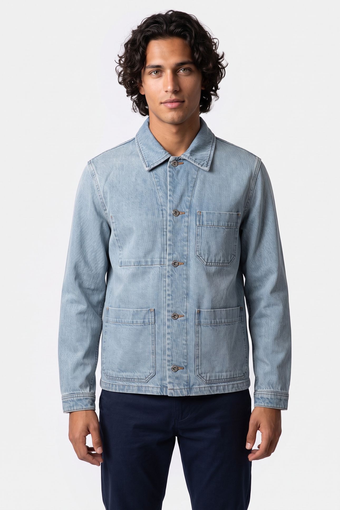 UNISEX JACKET NEW RODNEY LIGHT BLUE 1