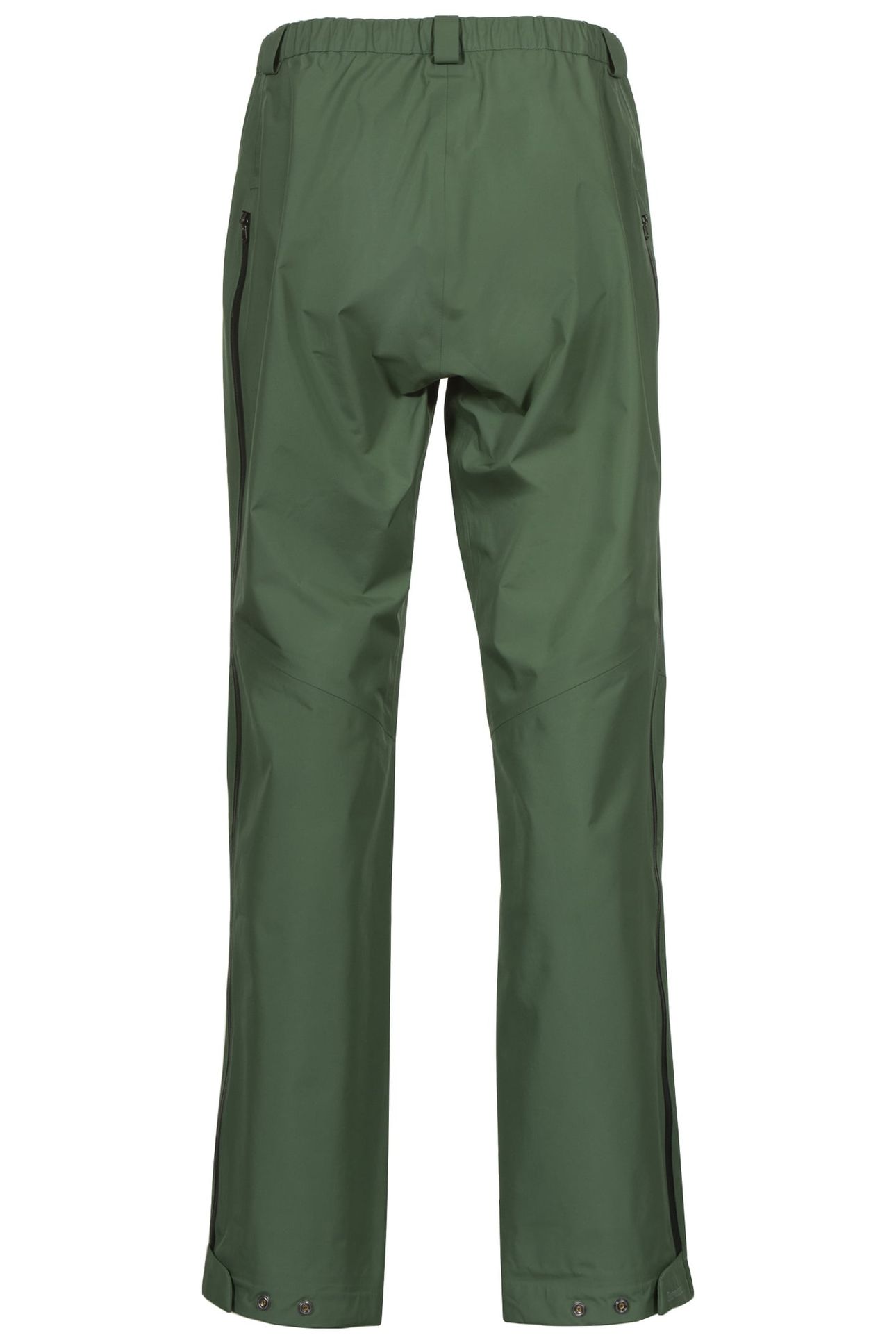 VANDRE LIGHT 3L SHELL ZIPPED PANTS DARK JADE GREEN 2