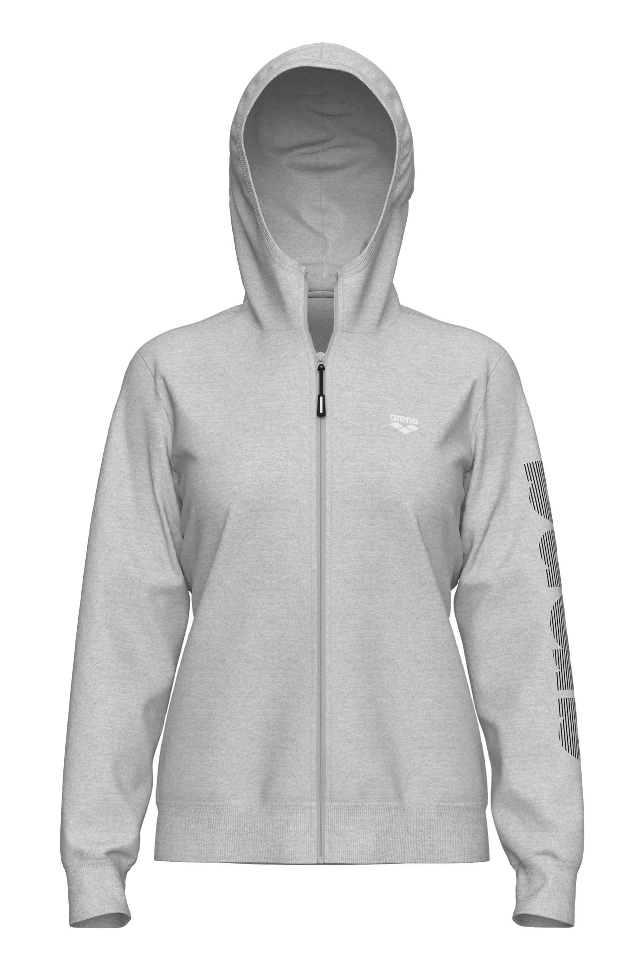 TEAM ESSENTIAL JACKET MEDIUM GREY HEATHER 1