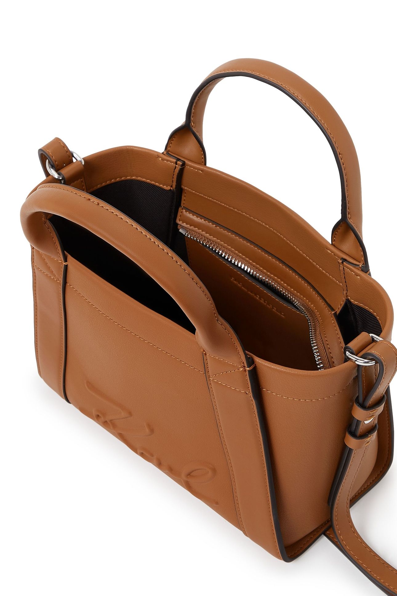 K/VILLE SM TOTE DARK TAN 3